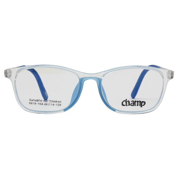 Champ LT6619-19A Frame Blue Kids Full Shell Frame — Blue frame — view 3