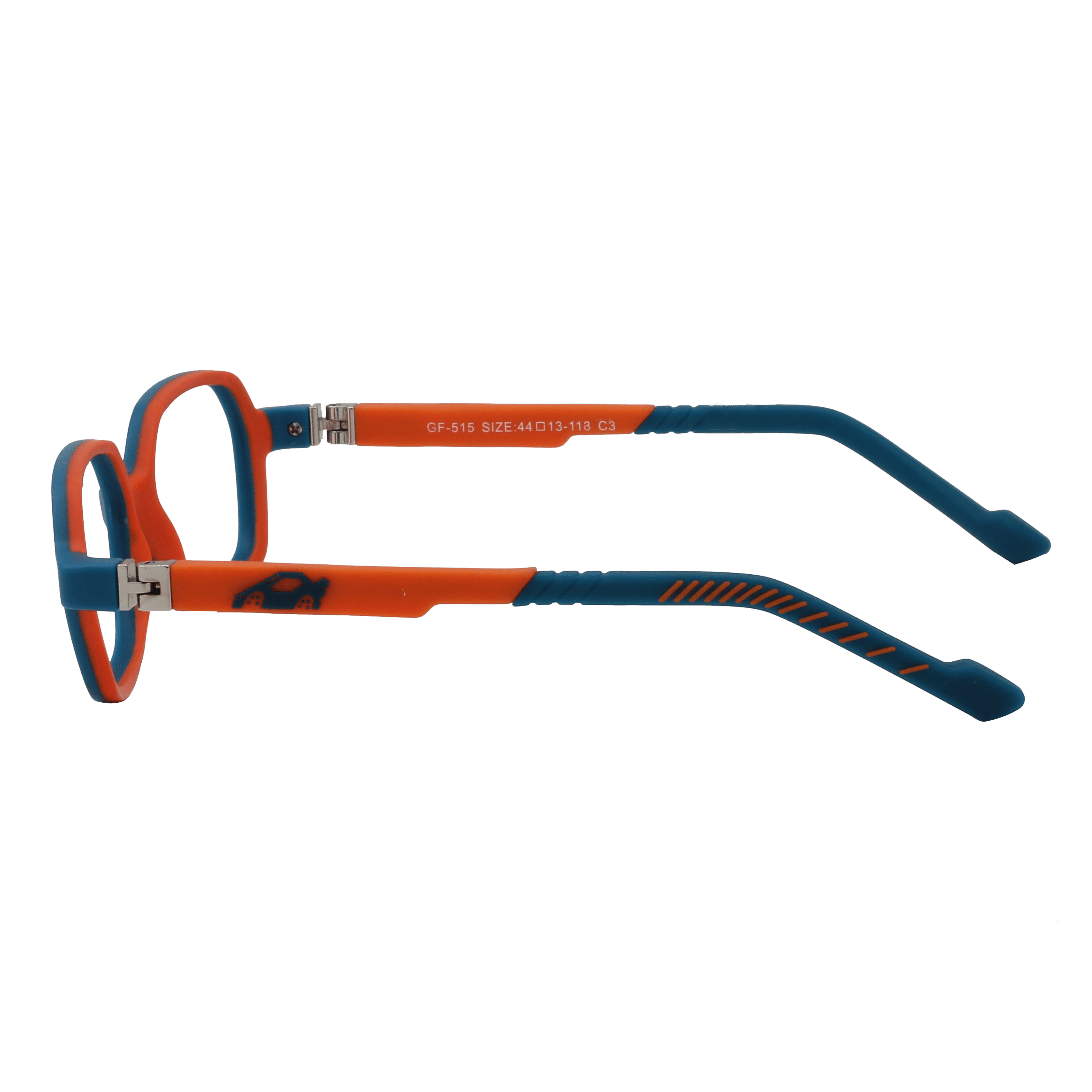 Champ GF-515 Frame Blue Kids Full Shell Frame — Blue frame — view 3