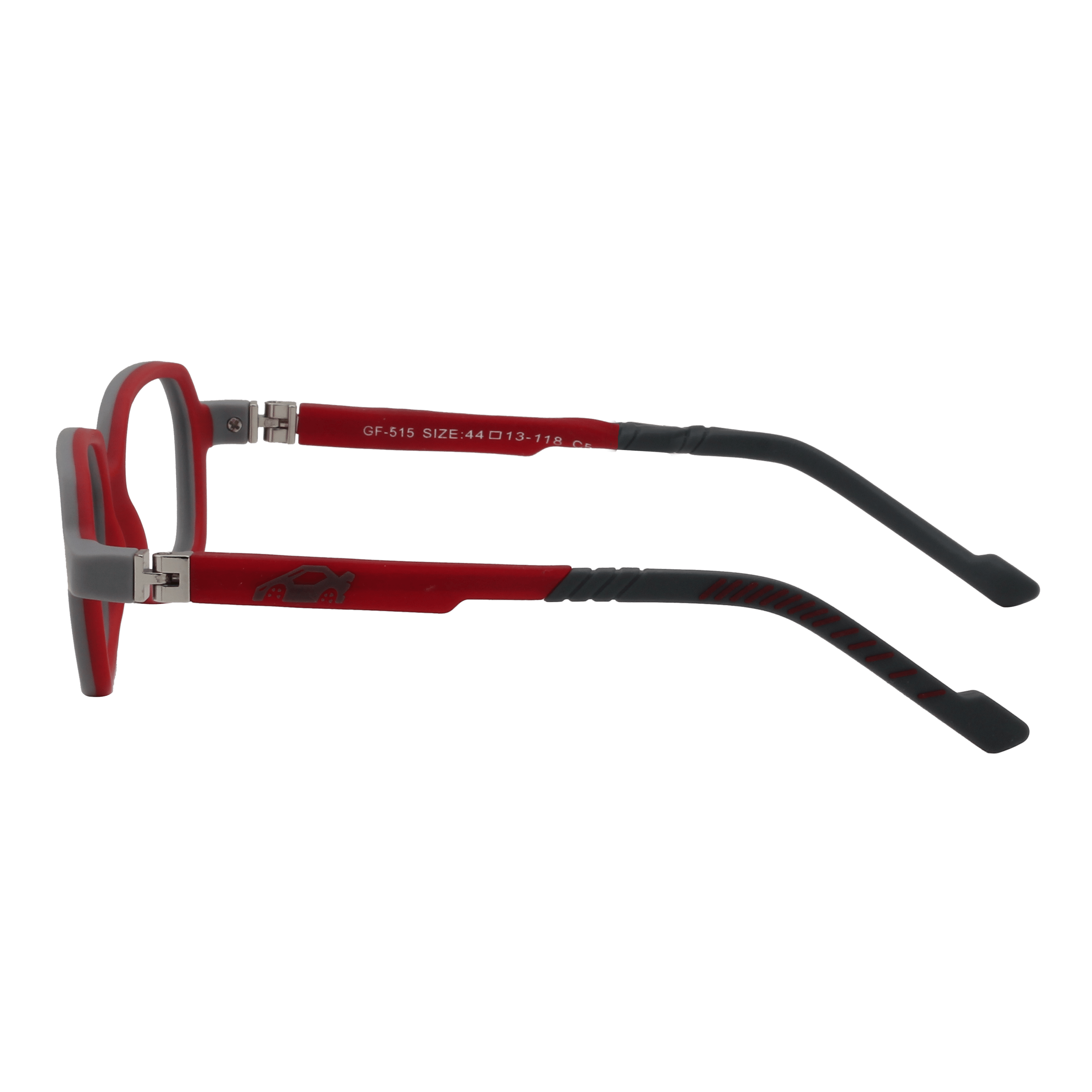 Champ GF-515 Frame Grey Kids Full Shell Frame — Grey frame — view 3