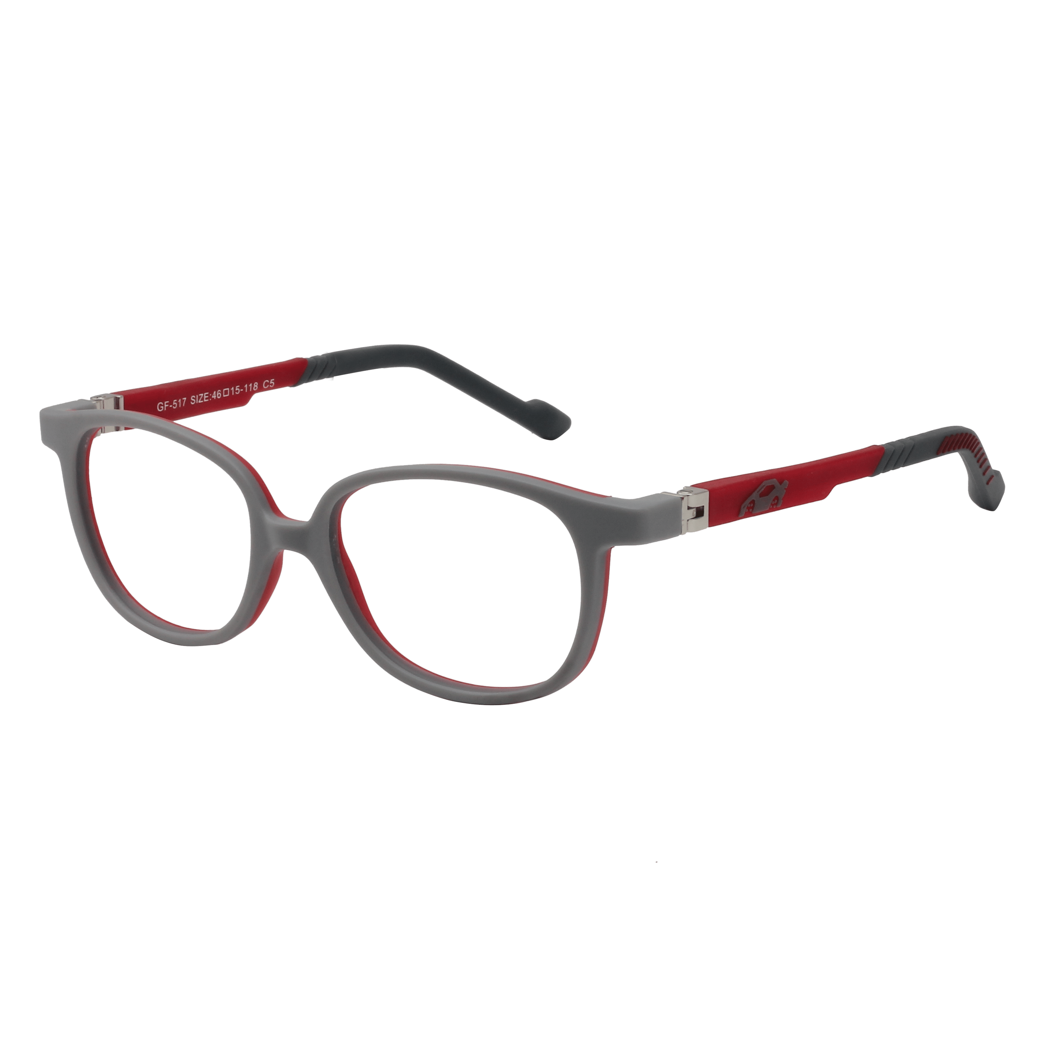 Champ GF-517 Frame Grey Kids Full Shell — Grey frame