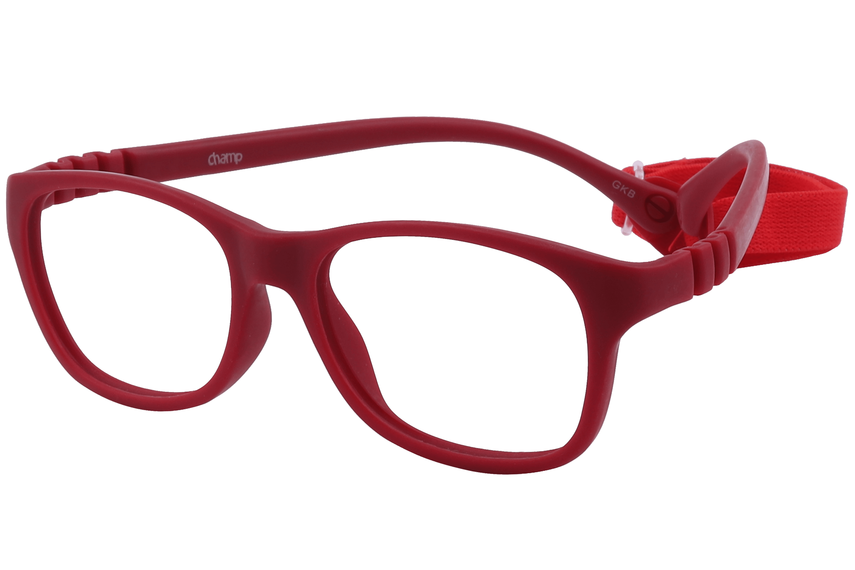 Champ 1254 Frame Red Kids Full Shell — Red frame