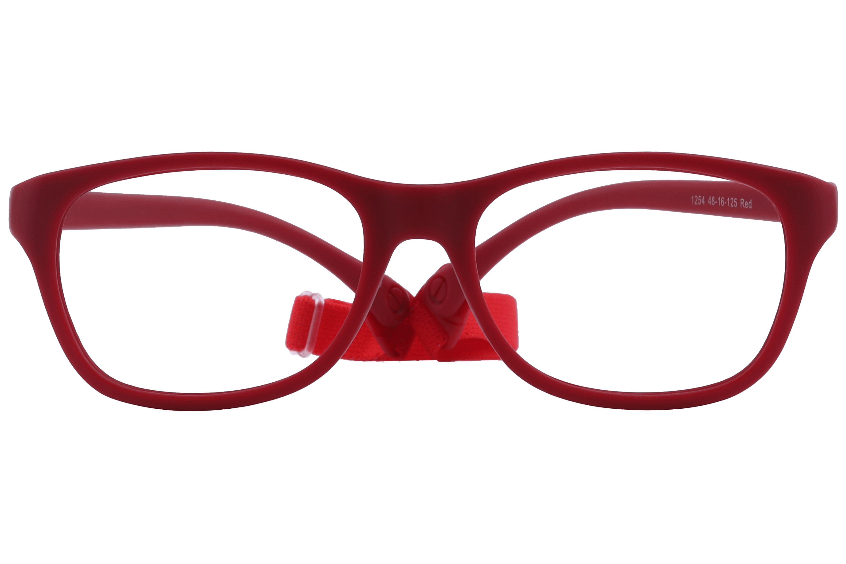 Champ 1254 Frame Red Kids Full Shell Frame — Red frame — view 3