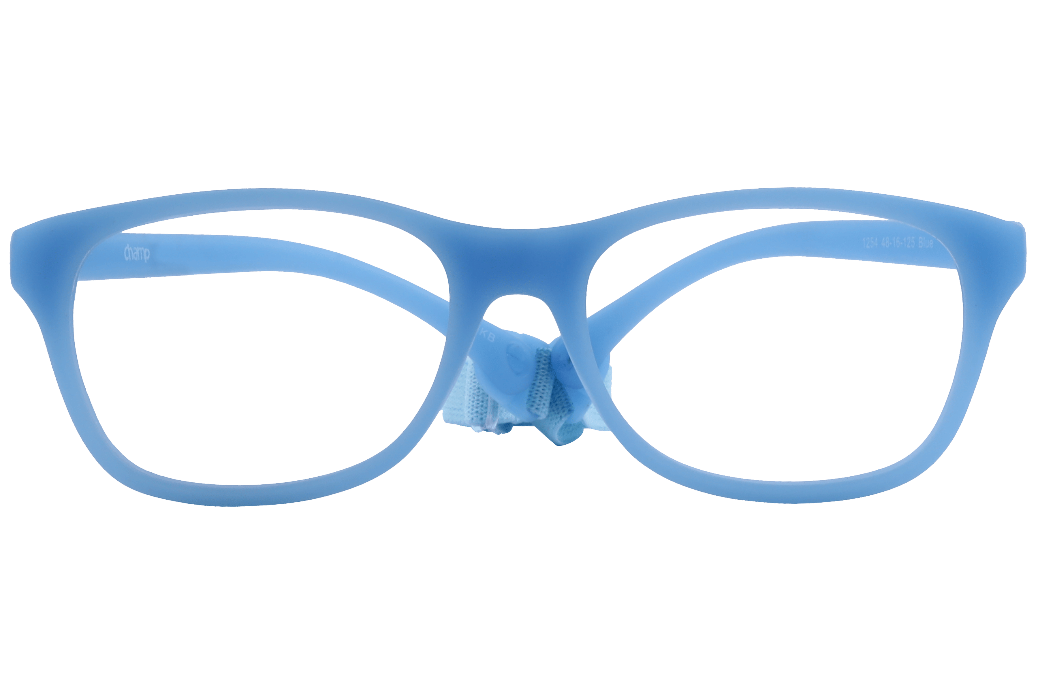 Champ 1254 Frame Blue Kids Full Shell Frame — Blue frame — view 2