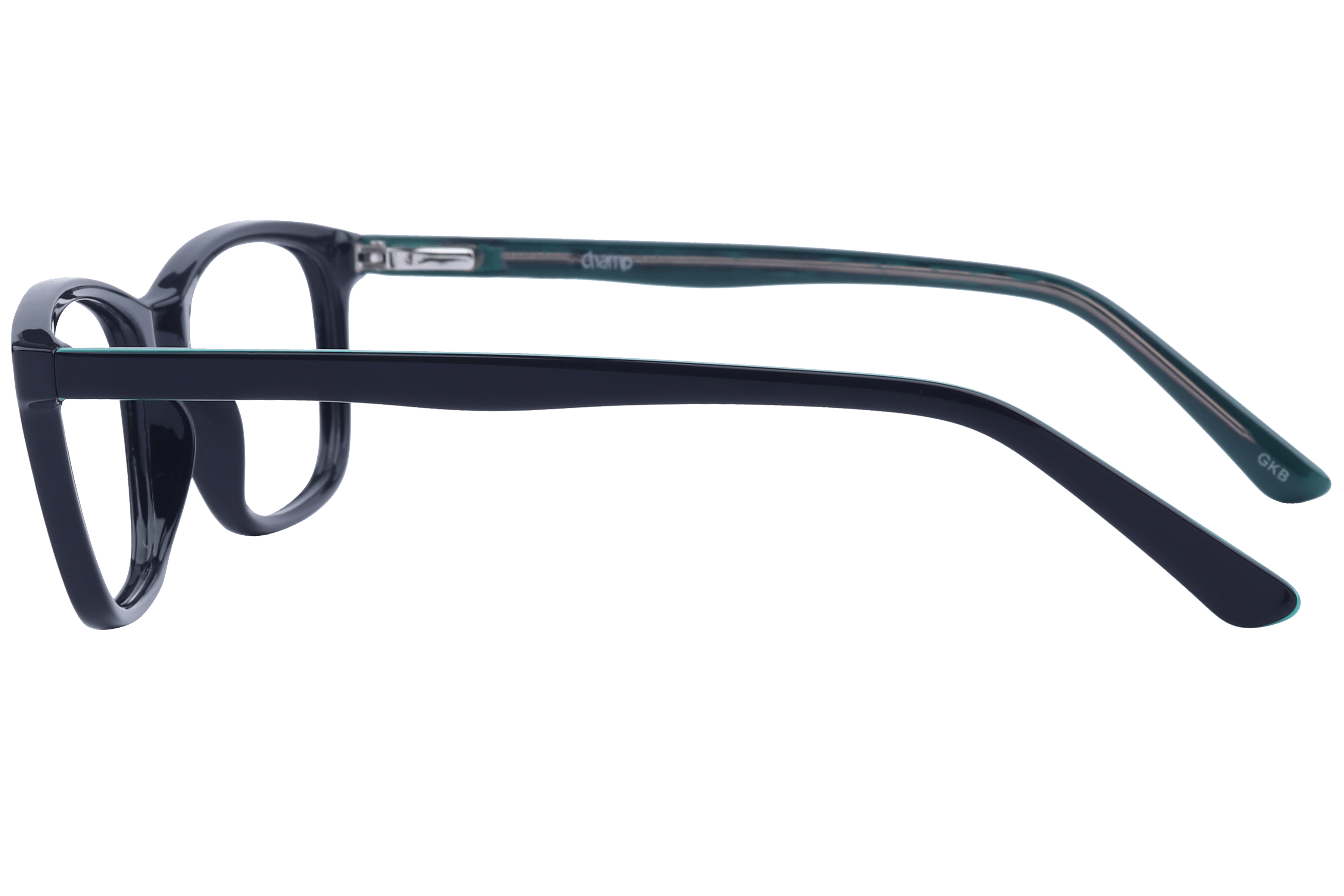 Champ 1003 Frame Black Kids Full Shell Frame — Black frame — view 3