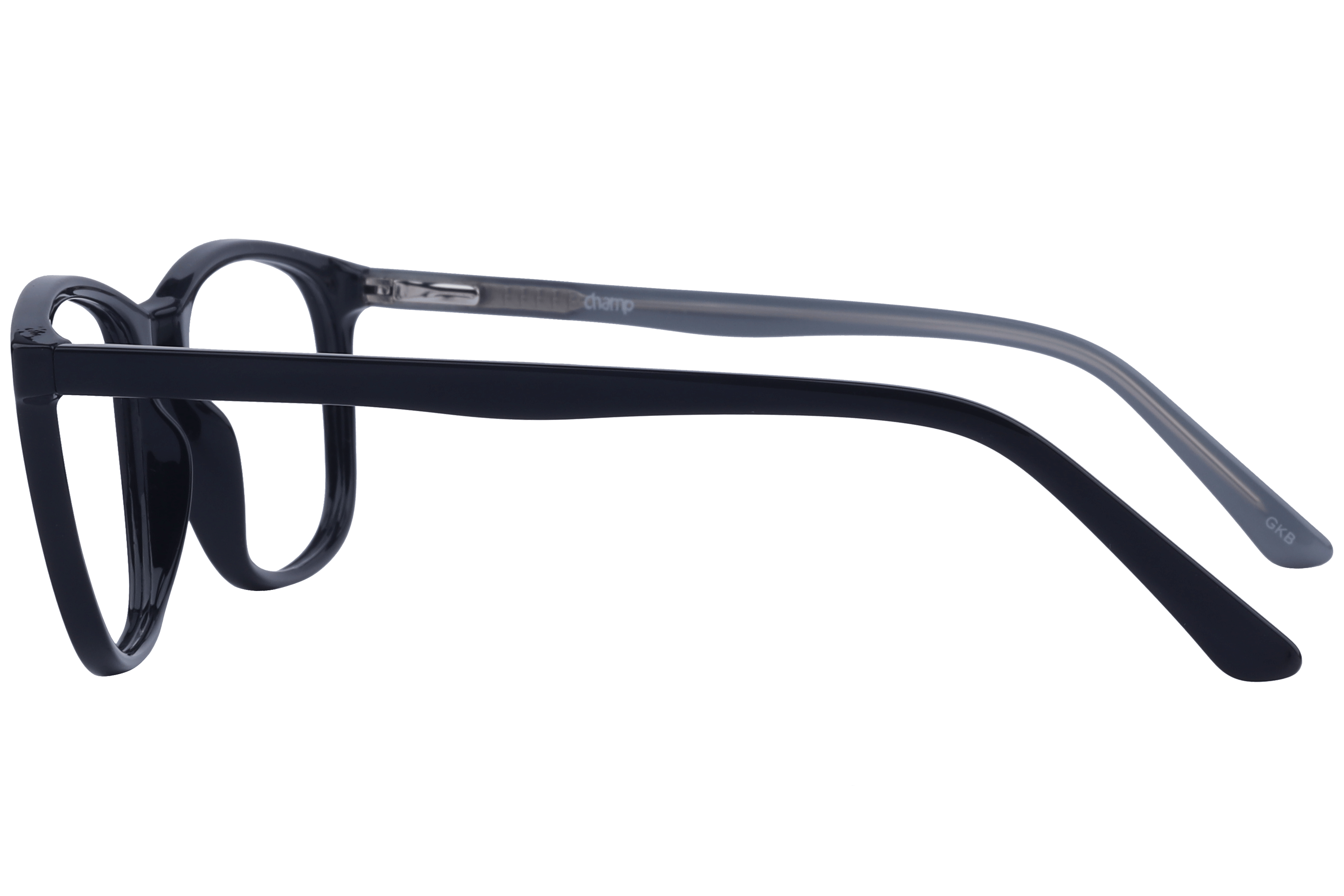 Champ 1006 Frame Black Kids Full Shell Frame — Black frame — view 3