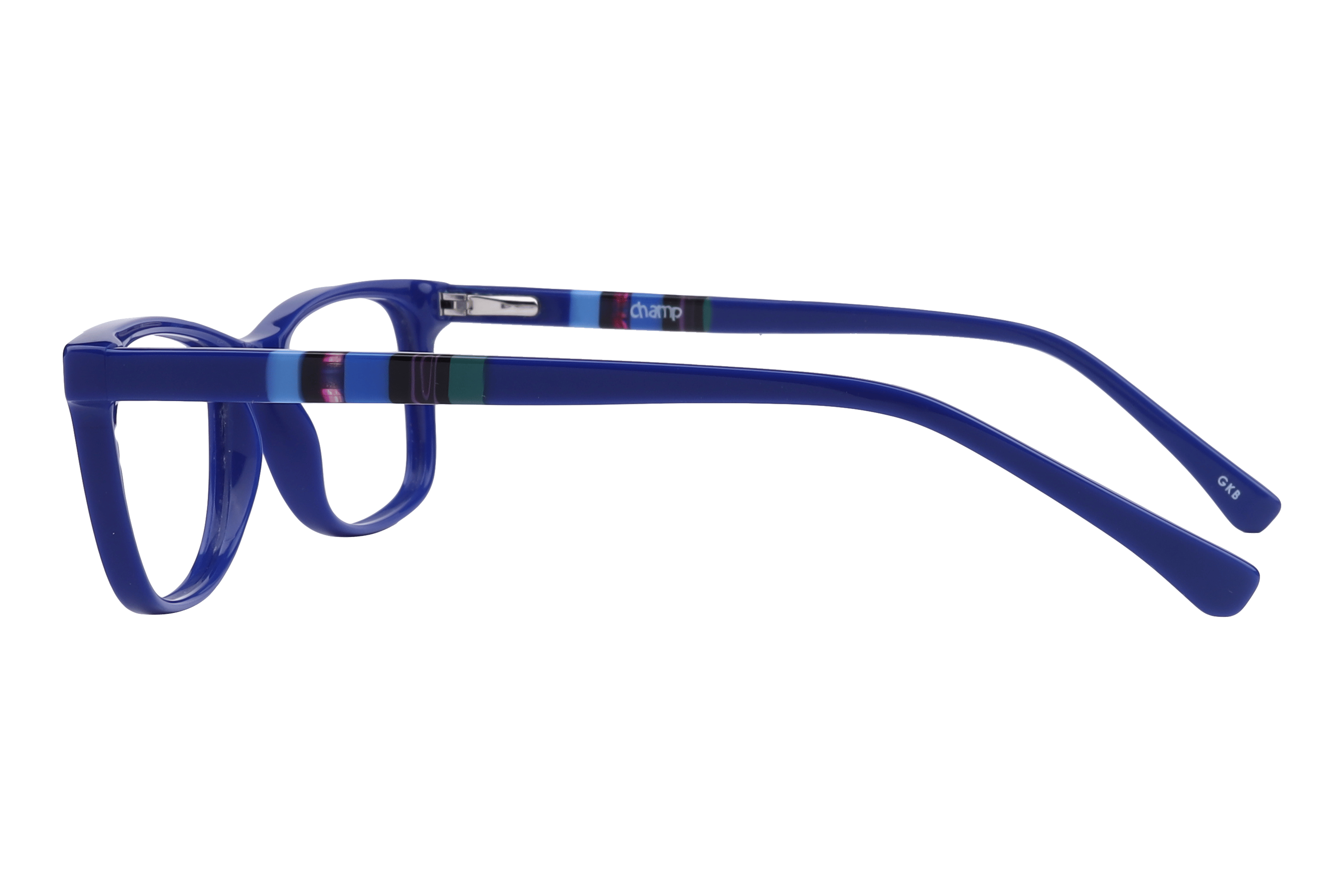 Champ CD005 Frame Blue Kids Full Shell Frame — Blue frame — view 3
