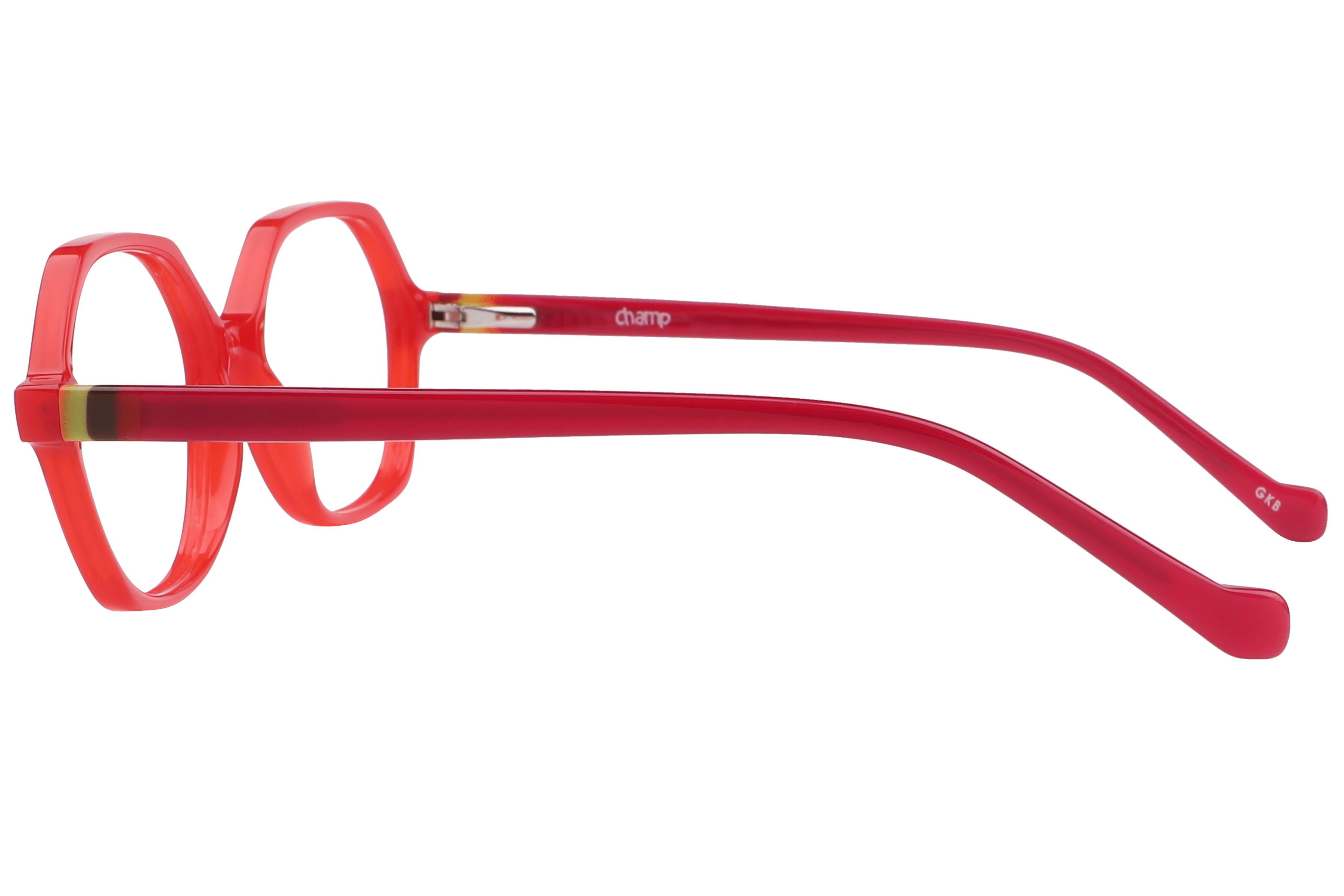 Champ CD008 Frame Red Kids Full Shell Frame — Red frame — view 3