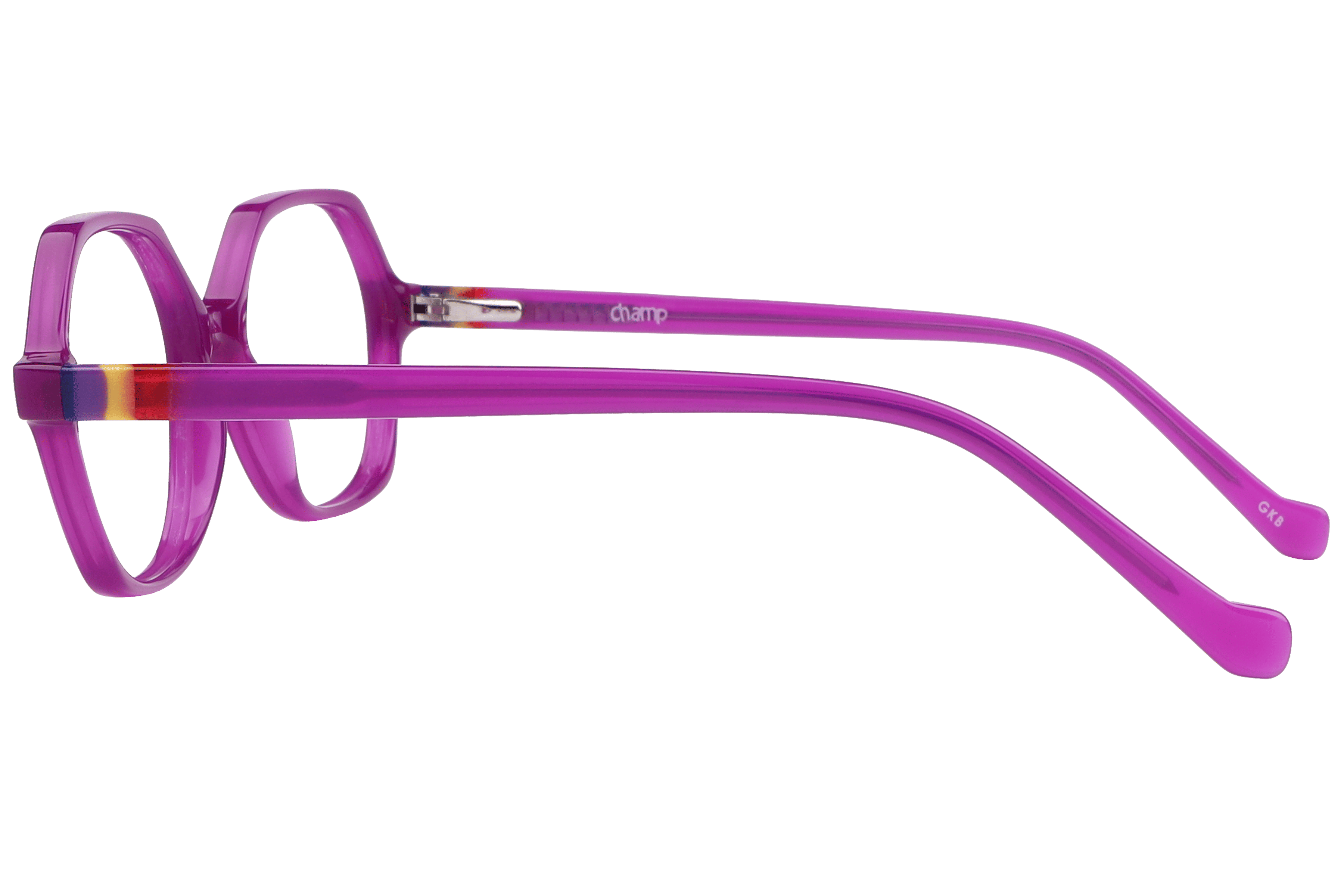 Champ CD008 Frame Violet Kids Full Shell Frame — Violet frame — view 3