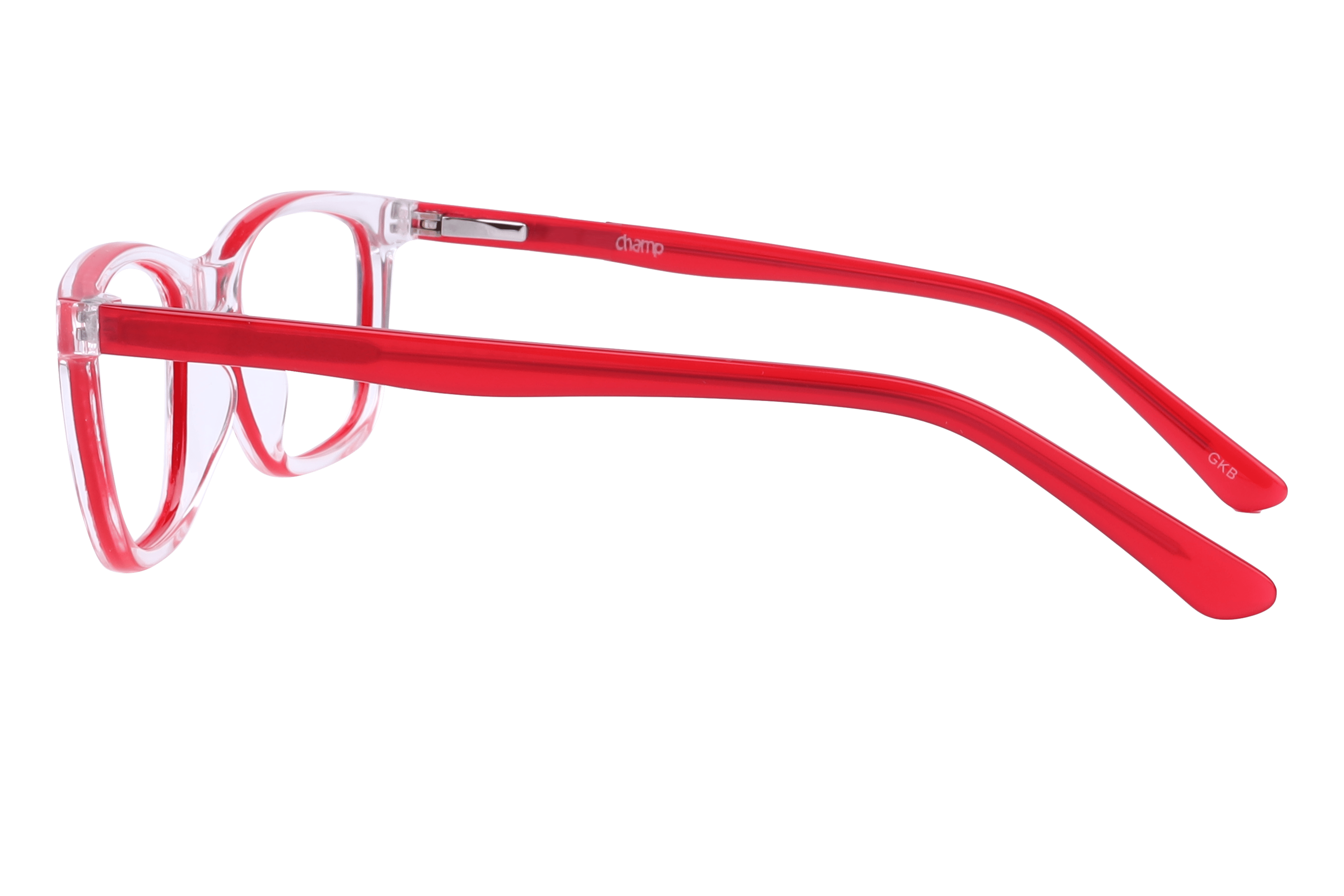 Champ 1009 Frame Transparent Kids Full Shell Frame — Transparent frame — view 3