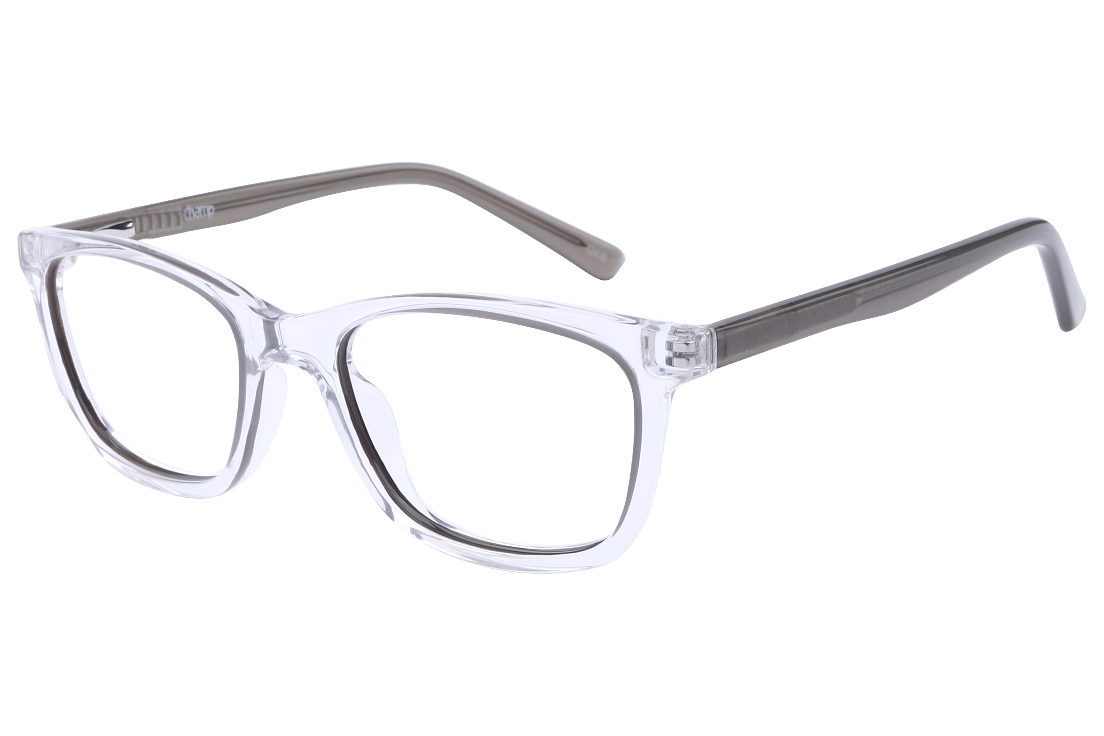 Champ 1009 Frame Transparent Kids Full Shell — Transparent frame