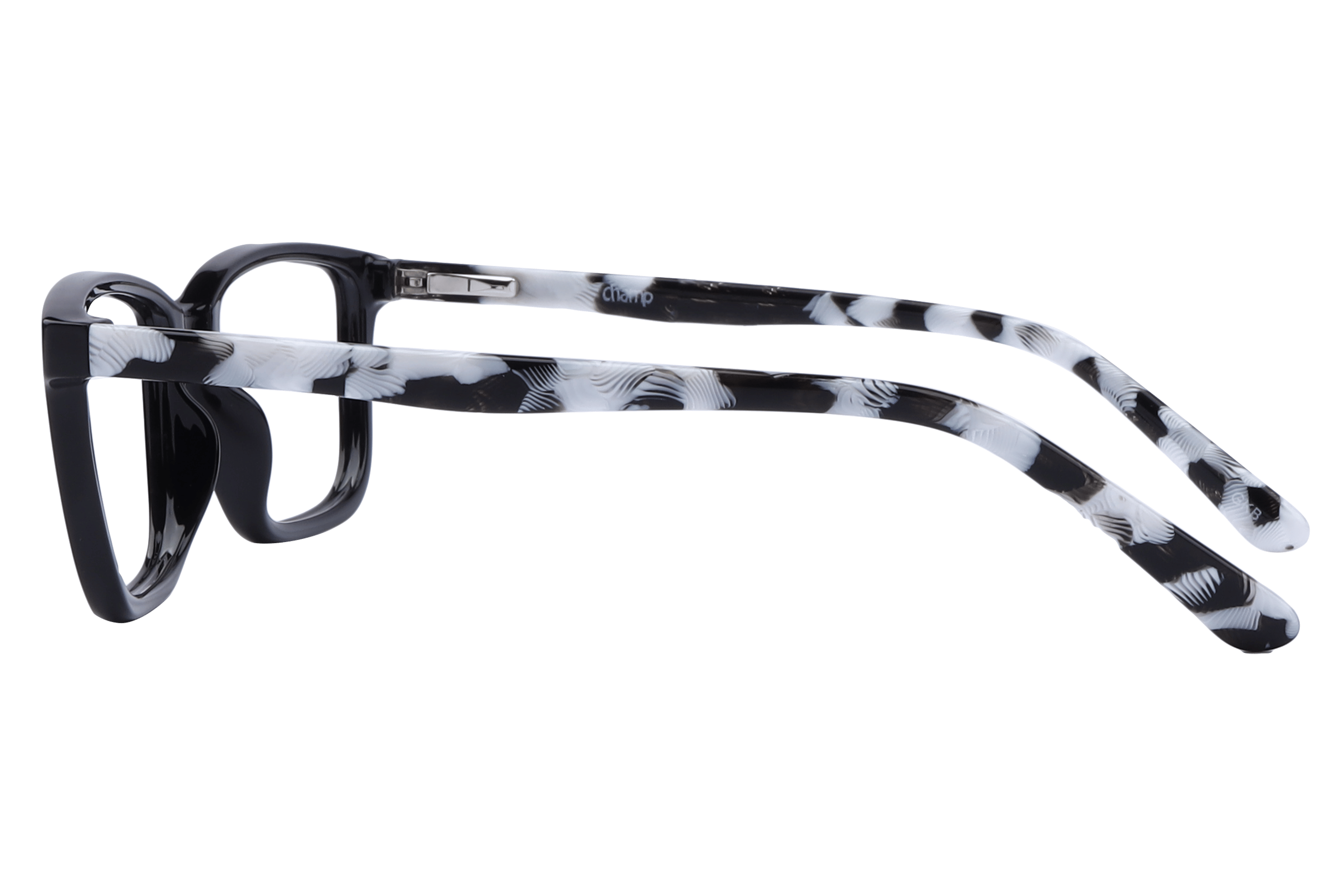 Champ 1010 Frame Black Kids Full Shell Frame — Black frame — view 3