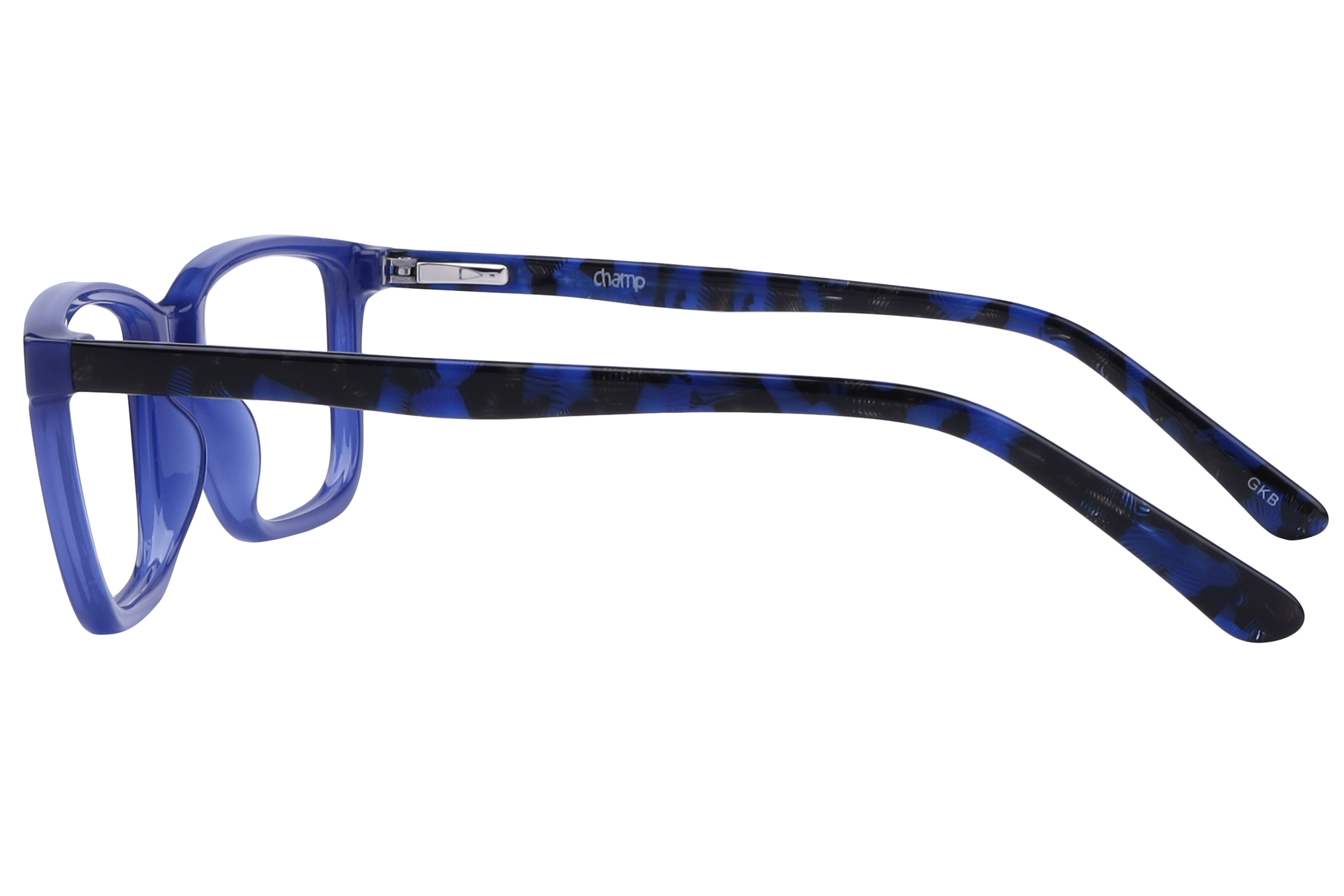Champ 1010 Frame Blue Kids Full Shell Frame — Blue frame — view 3