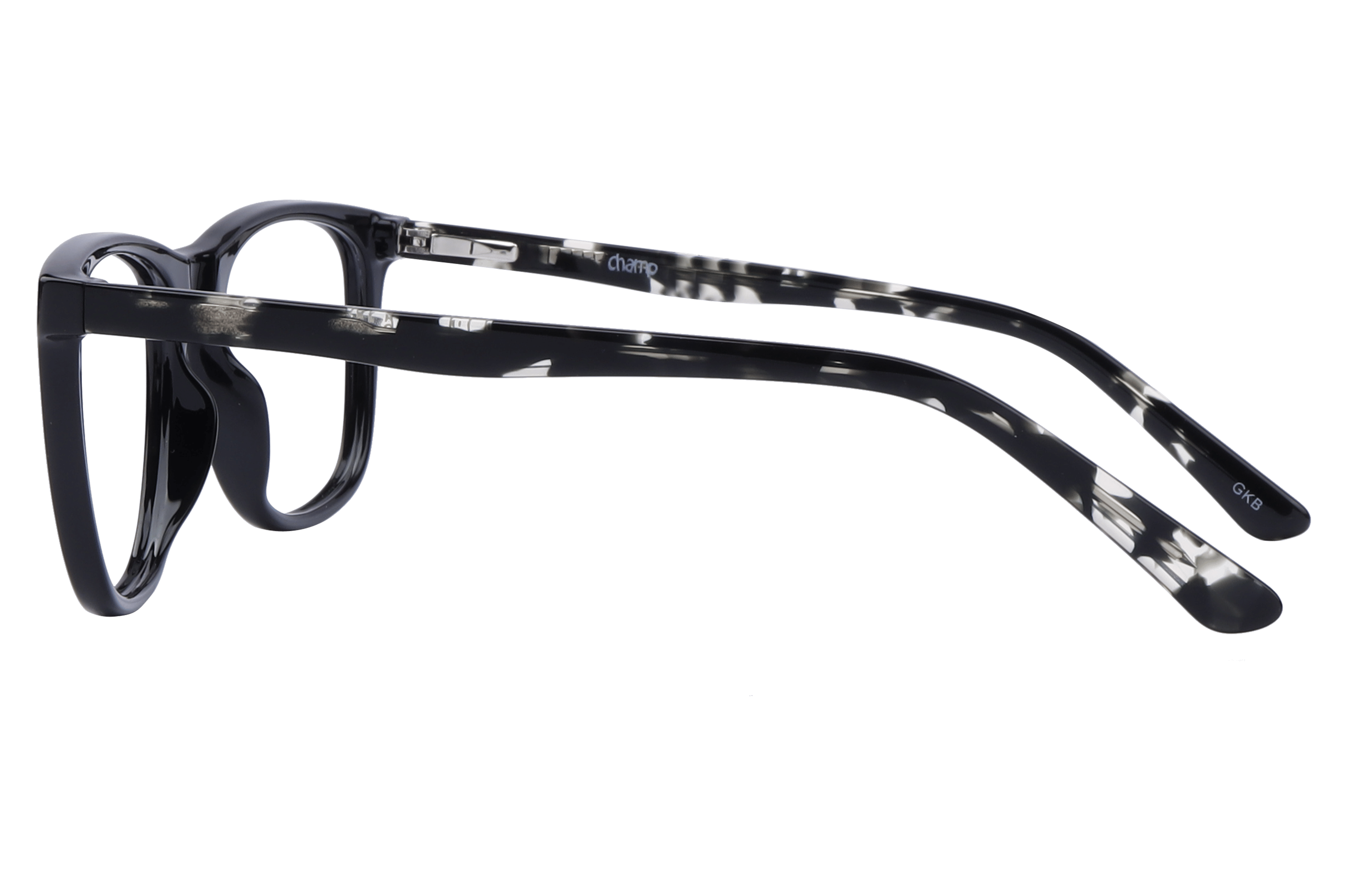 Champ 1011 Frame Black Kids Full Shell Frame — Black frame — view 3