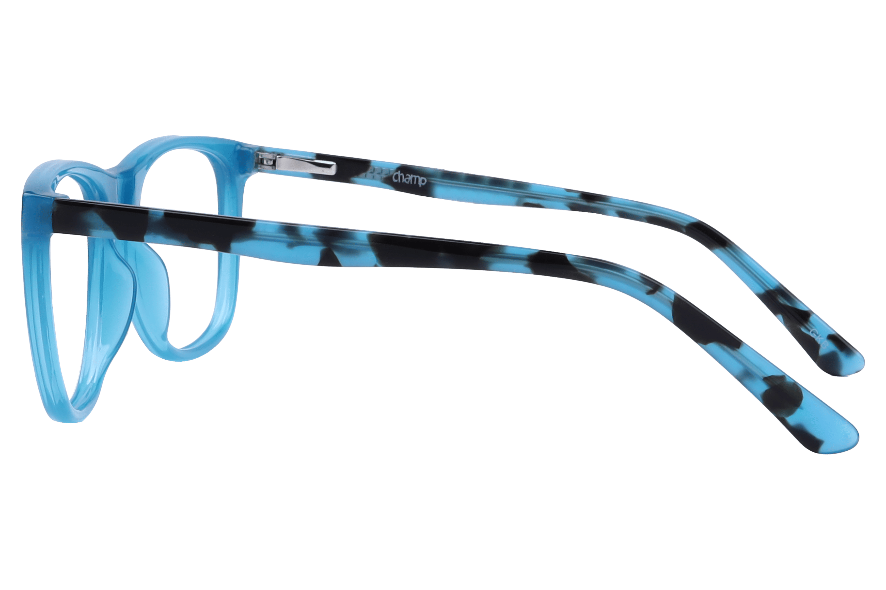 Champ 1011 Frame Blue Kids Full Shell Frame — Blue frame — view 3