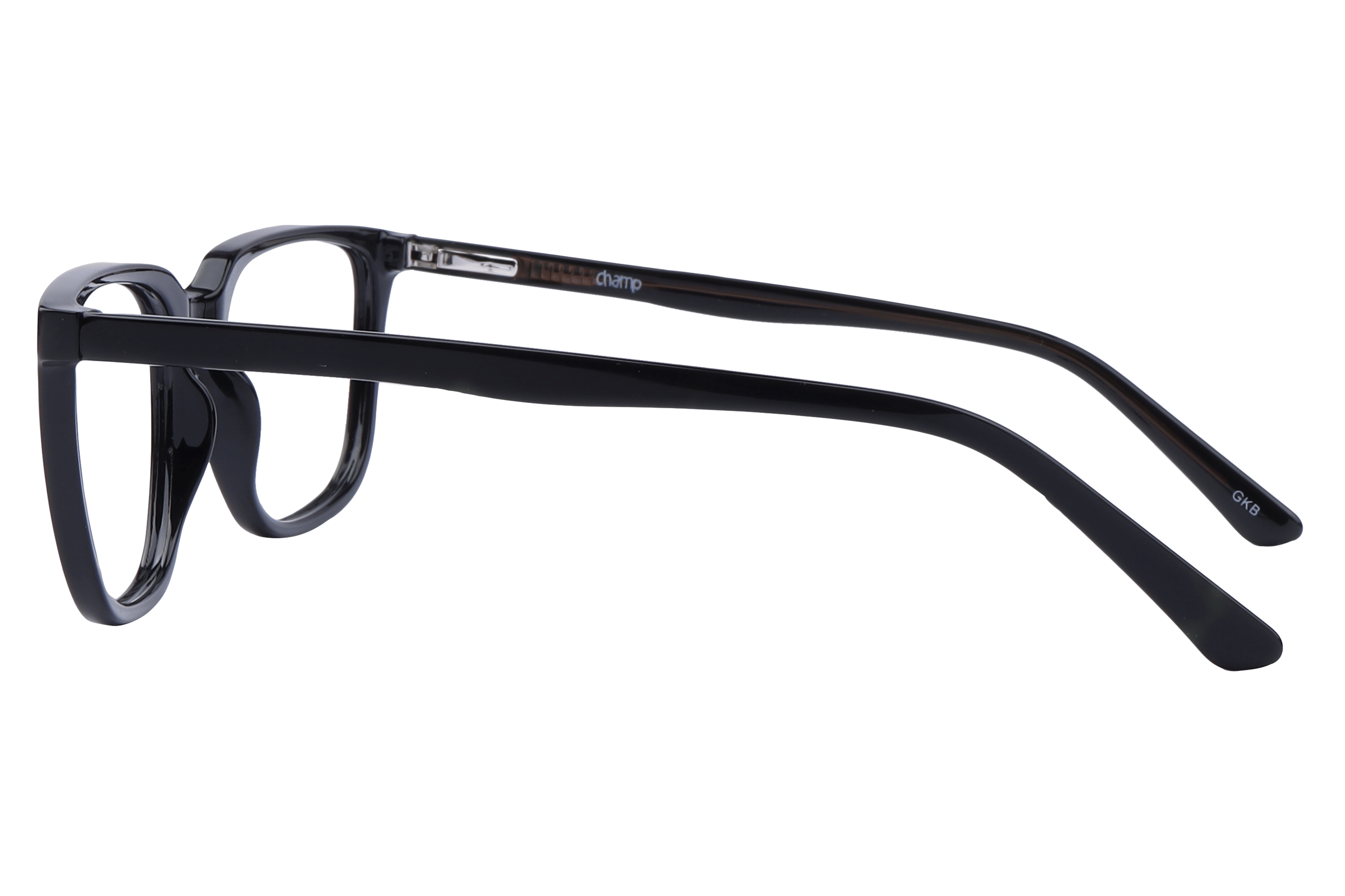 Champ 1012 Frame Black Kids Full Shell Frame — Black frame — view 3