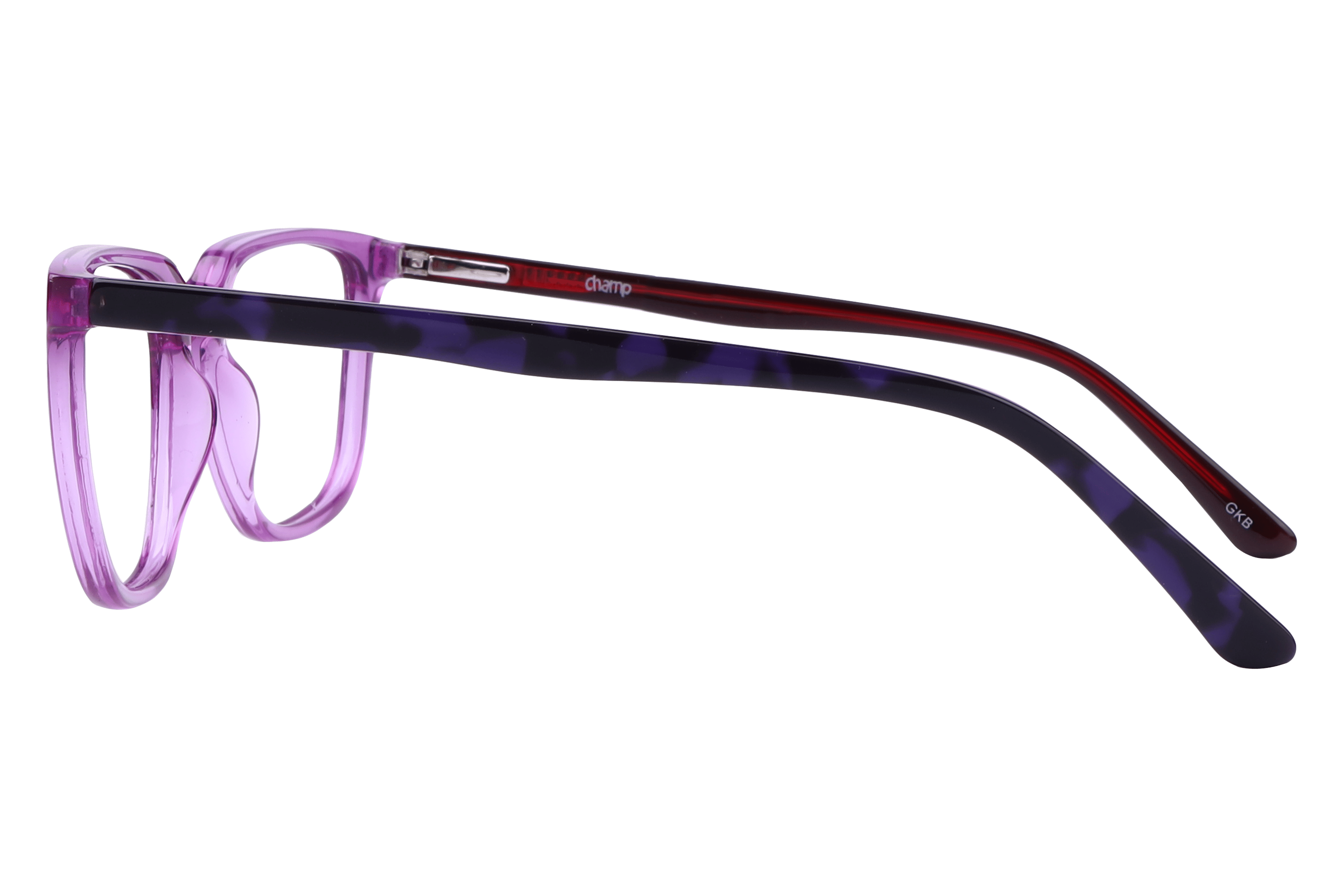 Champ 1012 Frame Violet Kids Full Shell Frame — Violet frame — view 3