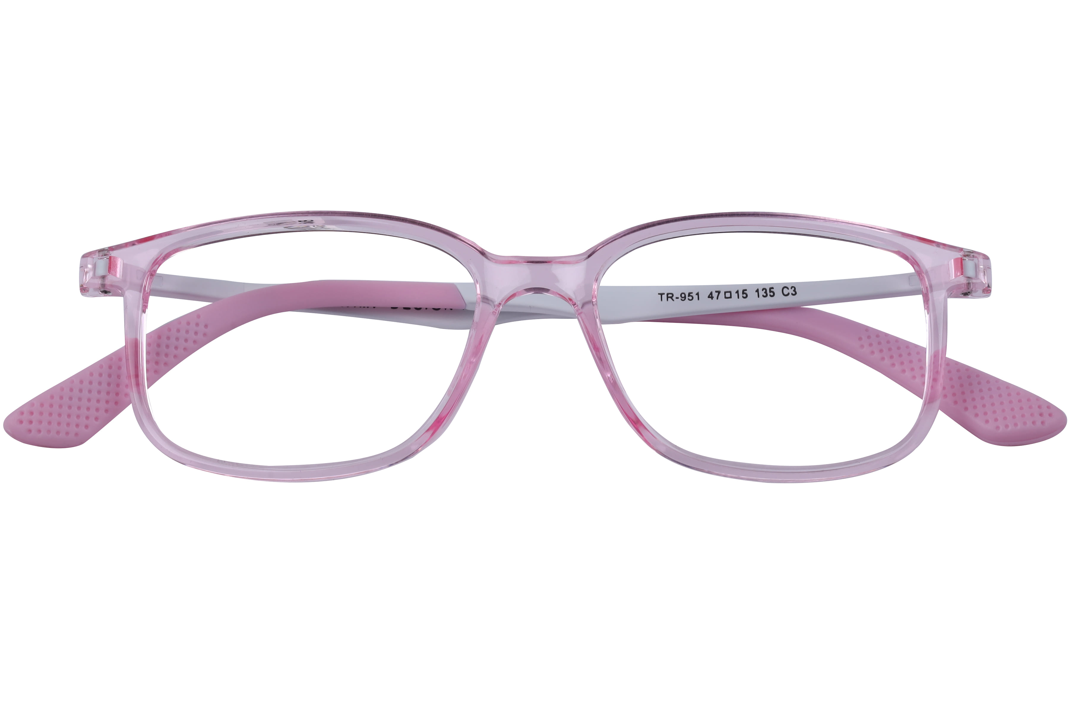 Champ TR-951 Frame Pink Kids Full Shell Frame — view 3
