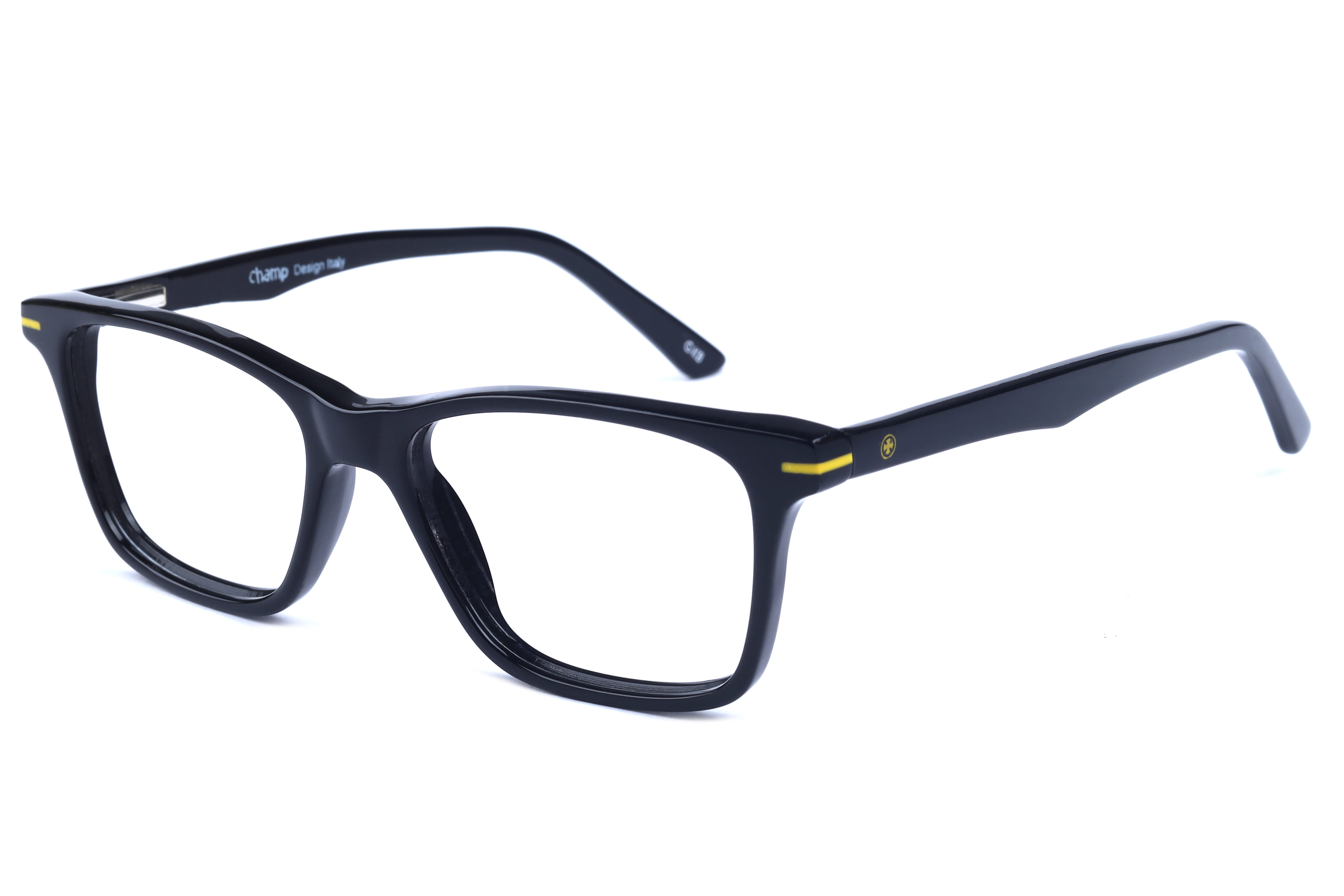Champ 4324 Frame Black Kids Full Shell Frame — Black frame — view 1
