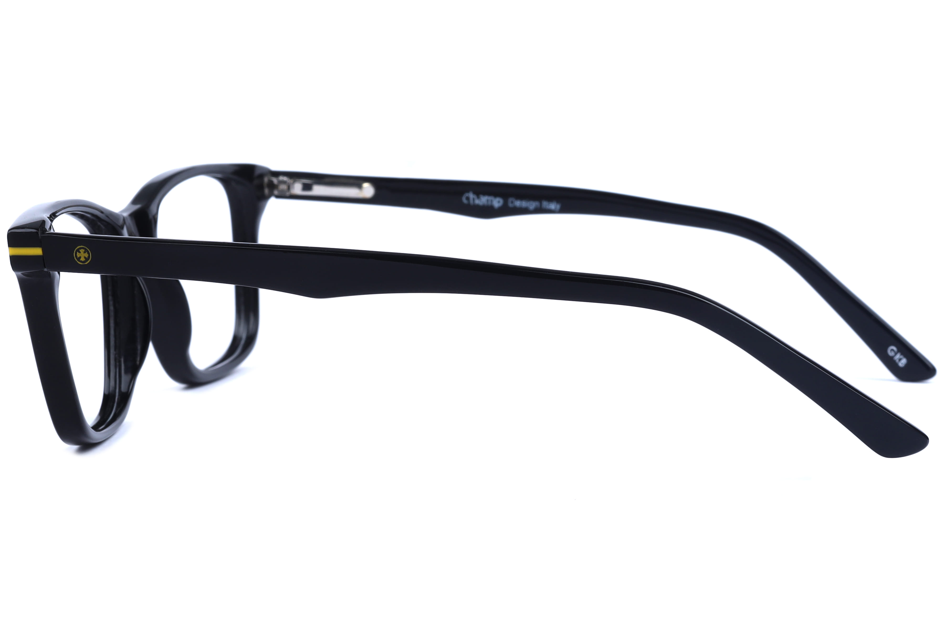 Champ 4324 Frame Black Kids Full Shell Frame — Black frame — view 2