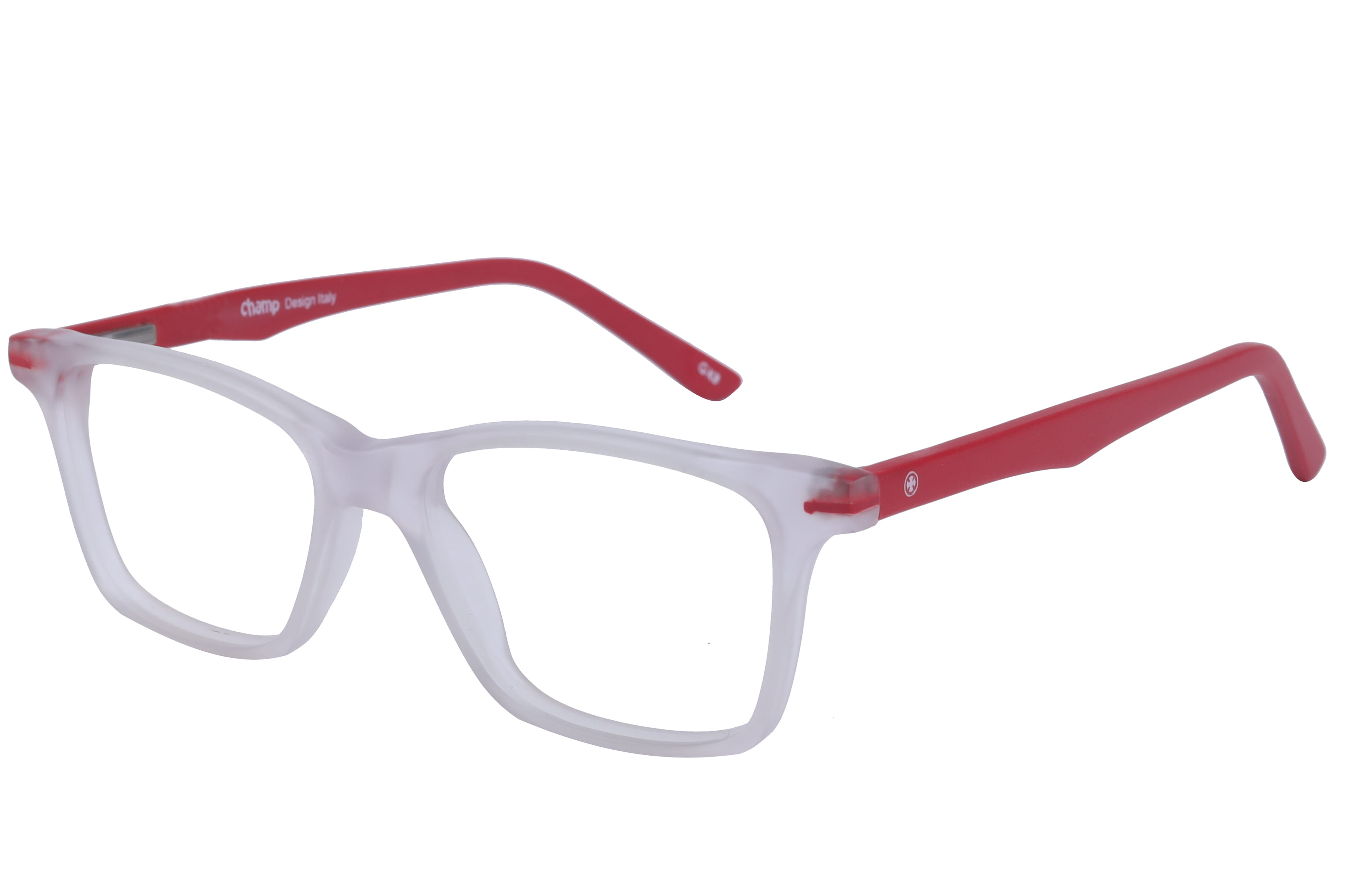 Champ 4324 Frame Matt Transparent Kids Full Shell Frame — Matt Transparent frame — view 1