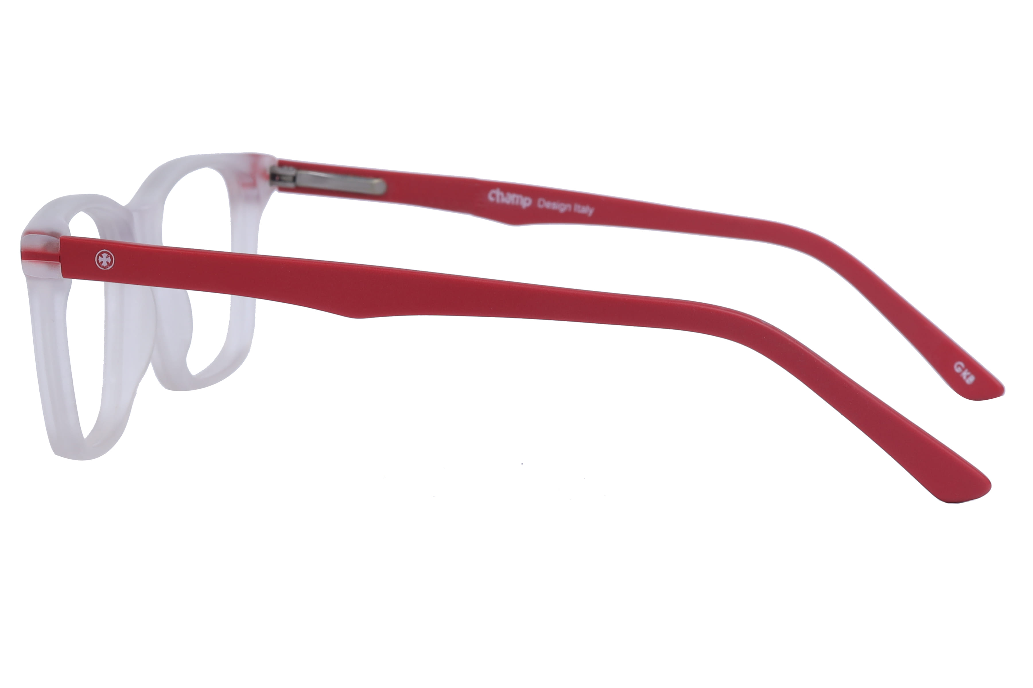 Champ 4324 Frame Matt Transparent Kids Full Shell Frame — Matt Transparent frame — view 3
