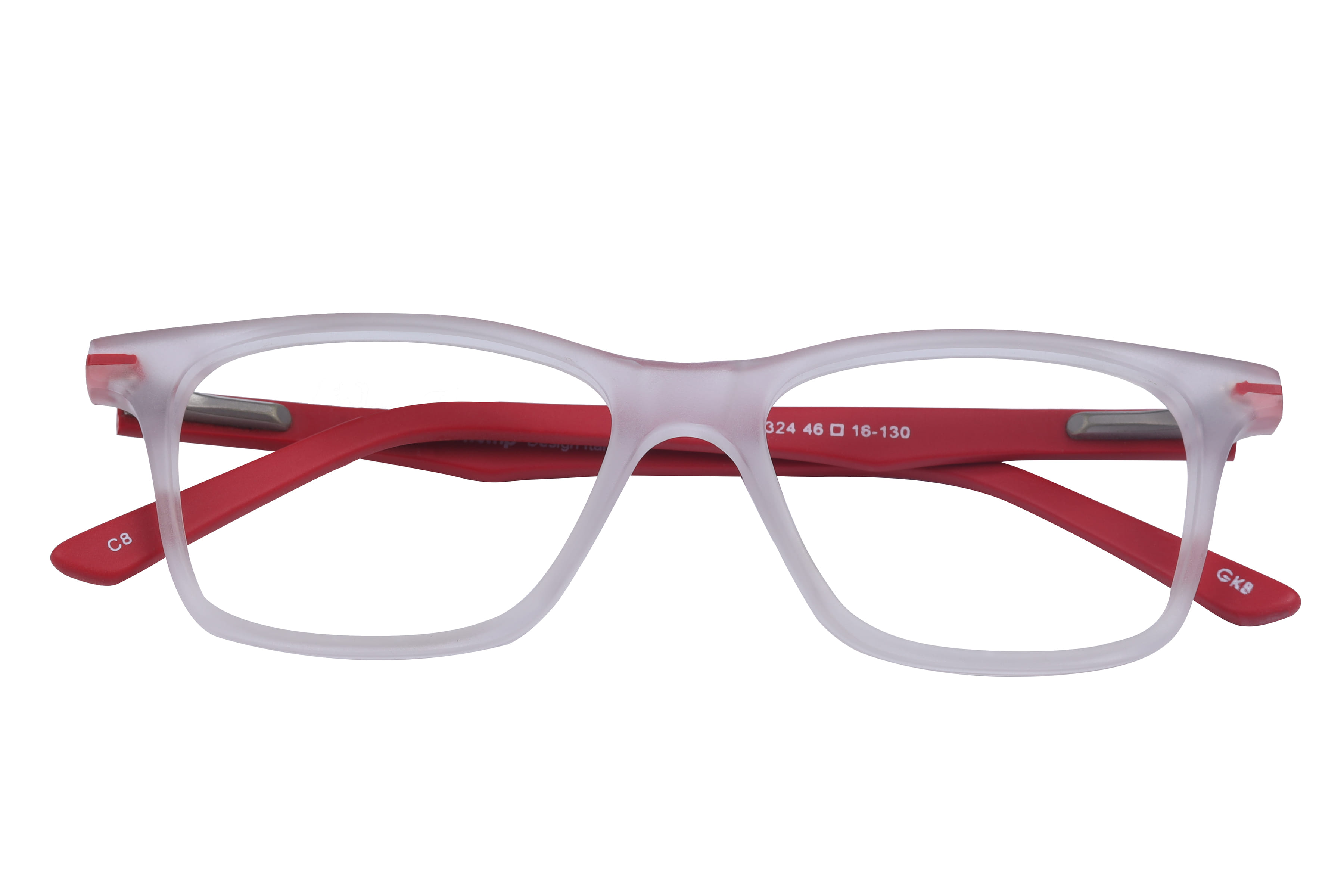 Champ 4324 Frame Matt Transparent Kids Full Shell Frame — Matt Transparent frame — view 4