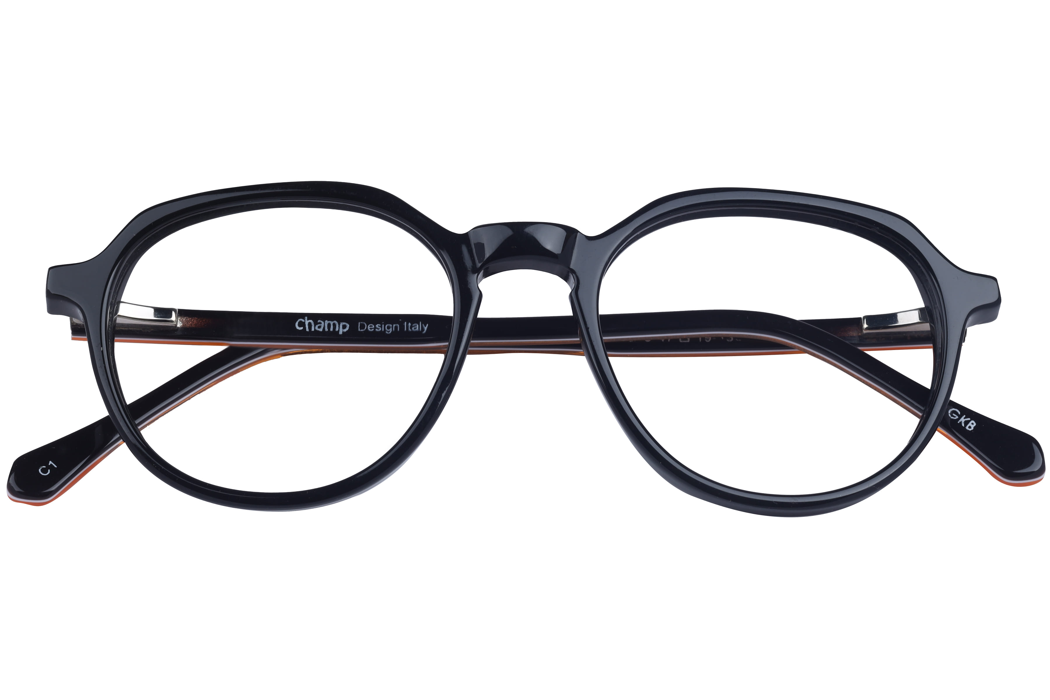 Champ 4319 Frame Black Kids Full Shell Frame — Black frame — view 4