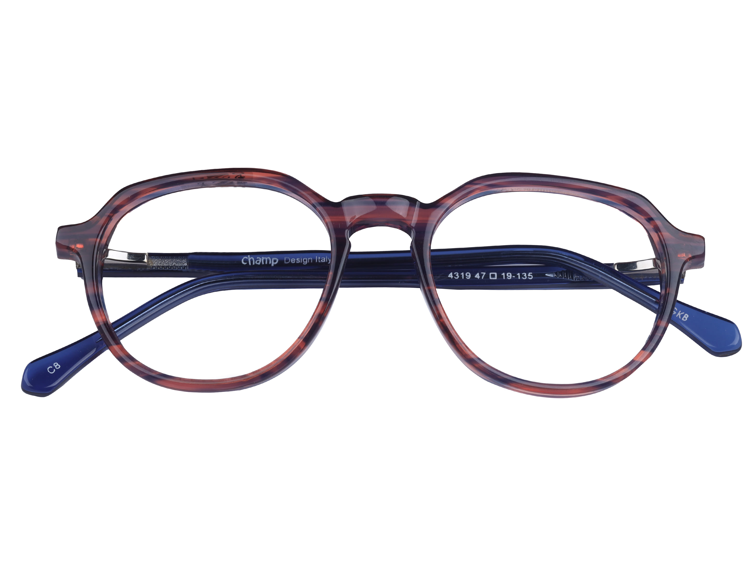 Champ 4319 Frame Brown Kids Full Shell Frame — Brown frame — view 3