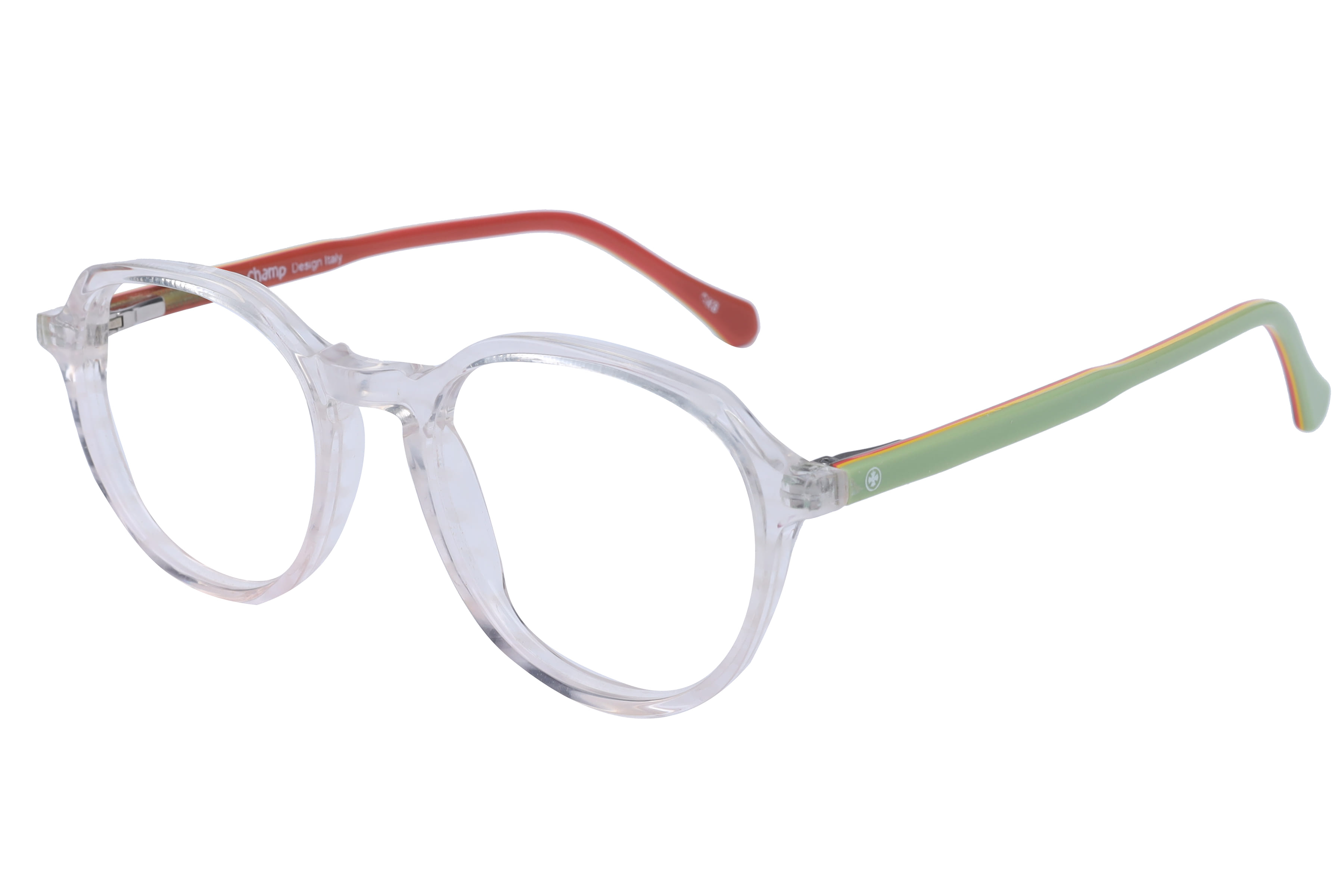 Champ 4319 Frame Transparent Kids Full Shell Frame — Transparent frame — view 1