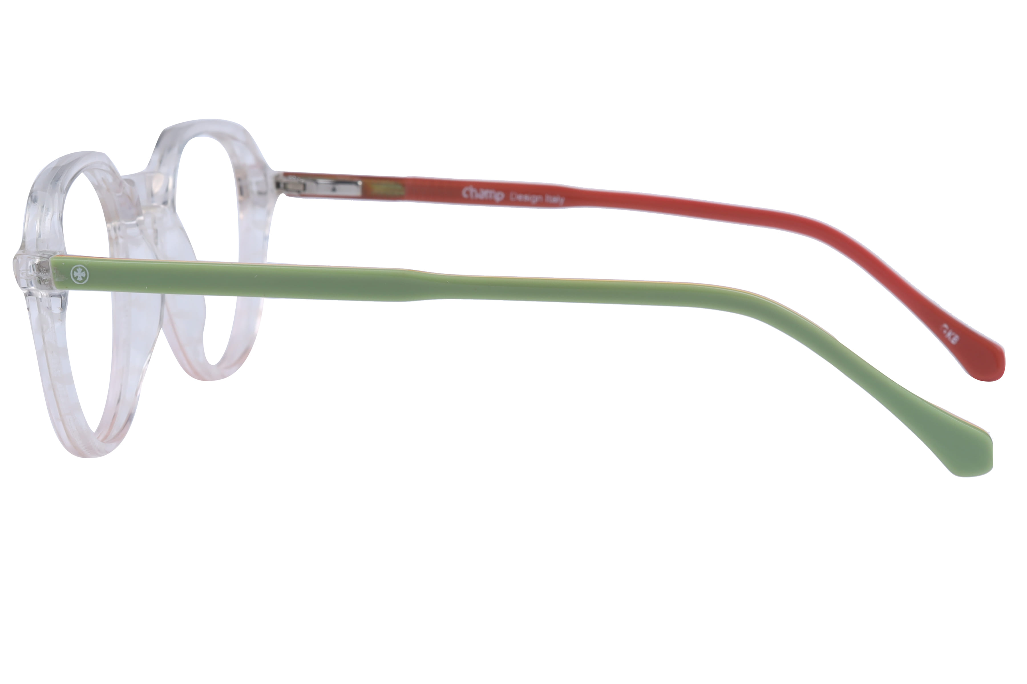 Champ 4319 Frame Transparent Kids Full Shell Frame — Transparent frame — view 3