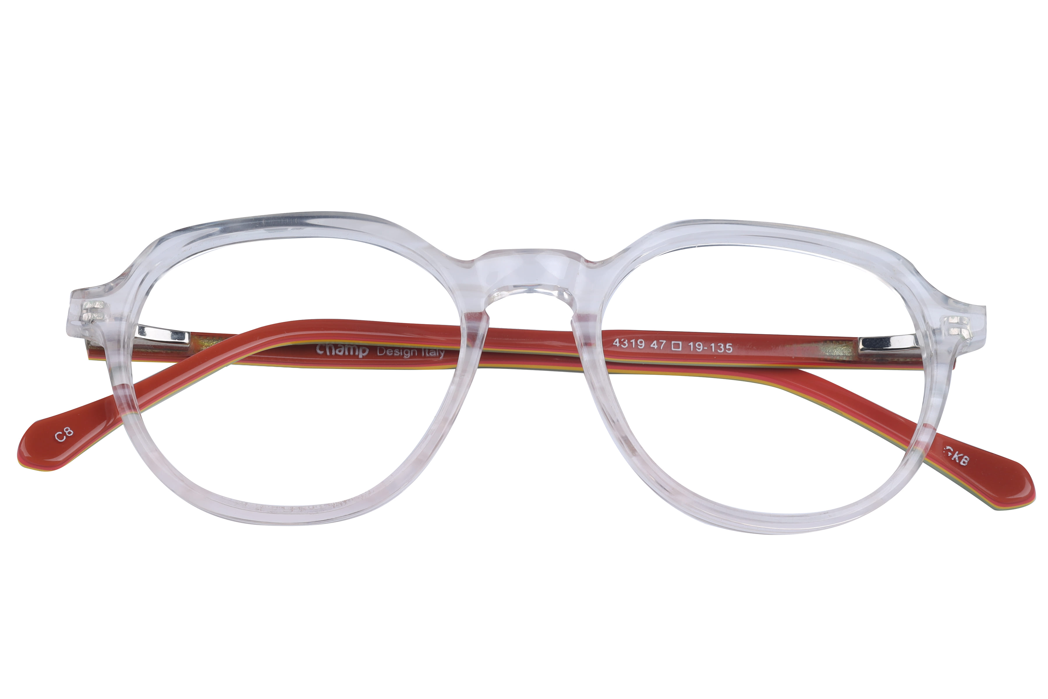 Champ 4319 Frame Transparent Kids Full Shell Frame — Transparent frame — view 4