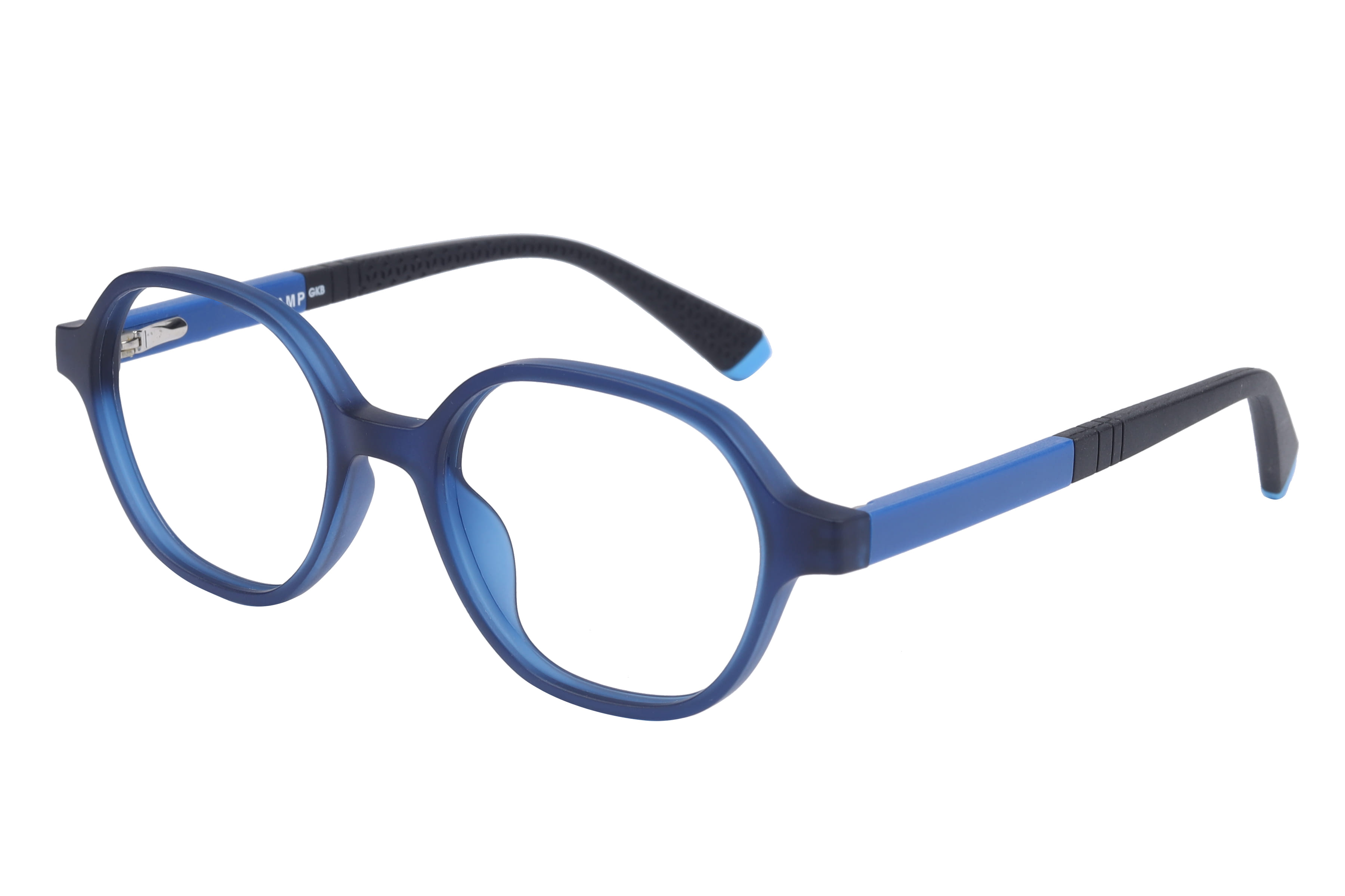 Champ ACT-617 Frame Matt Blue Kids Full Shell Frame — Matt Blue frame — view 1