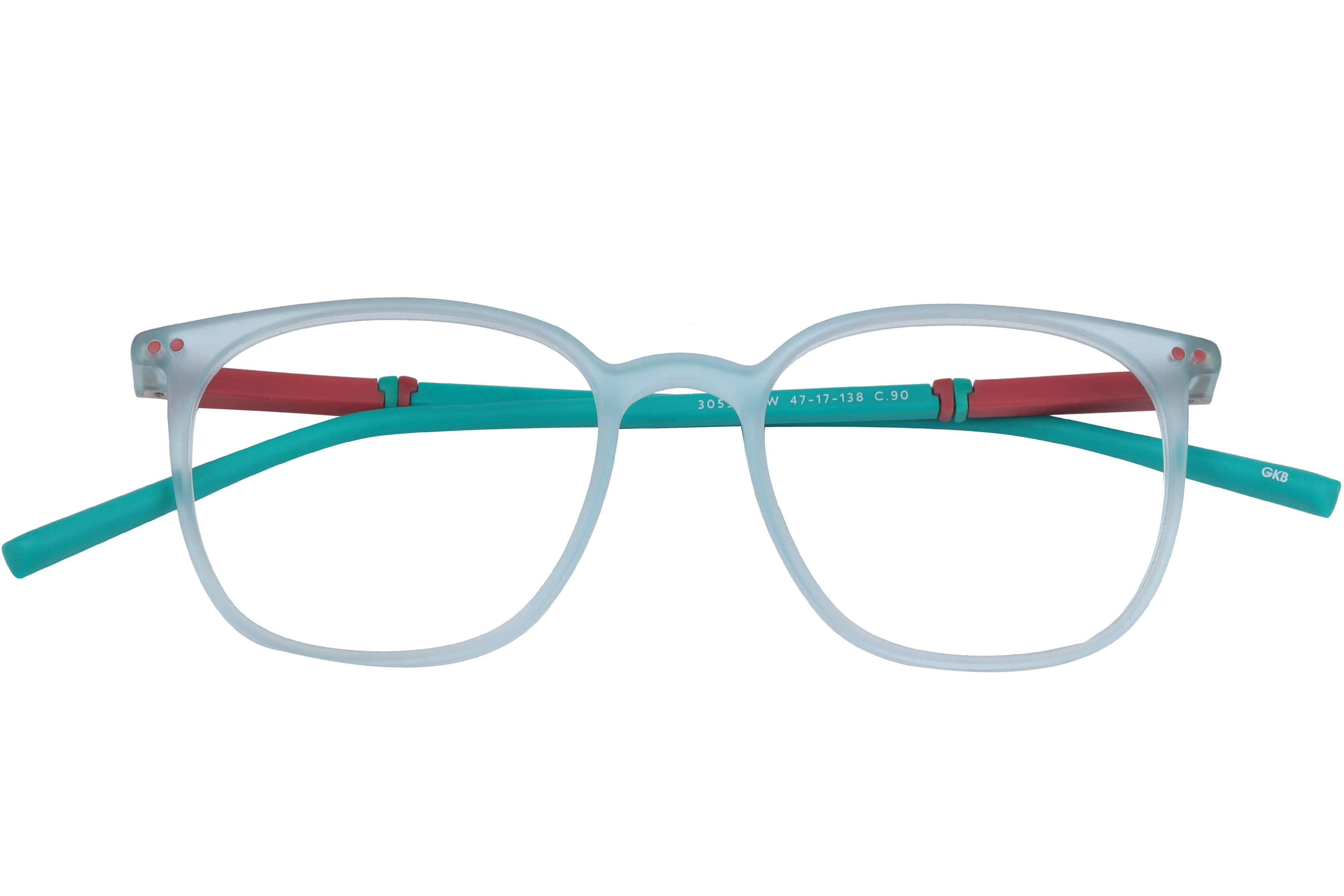 Champ 30596-CW Frame Transparent Green Kids Full Shell Frame — Transparent Green frame — view 4