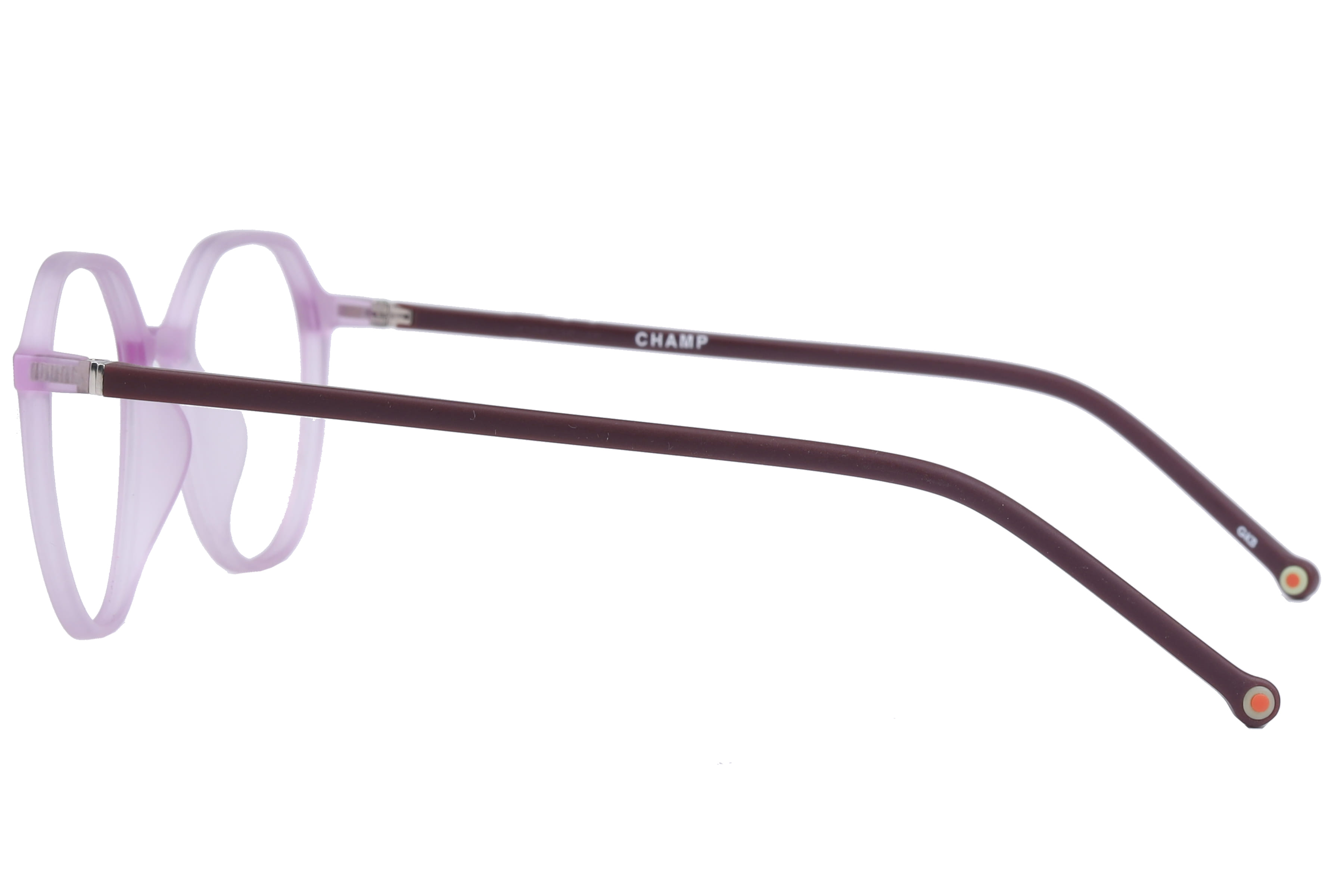 Champ 30597-CW Frame Matt Violet Kids Full Shell Frame — Matt Violet frame — view 2