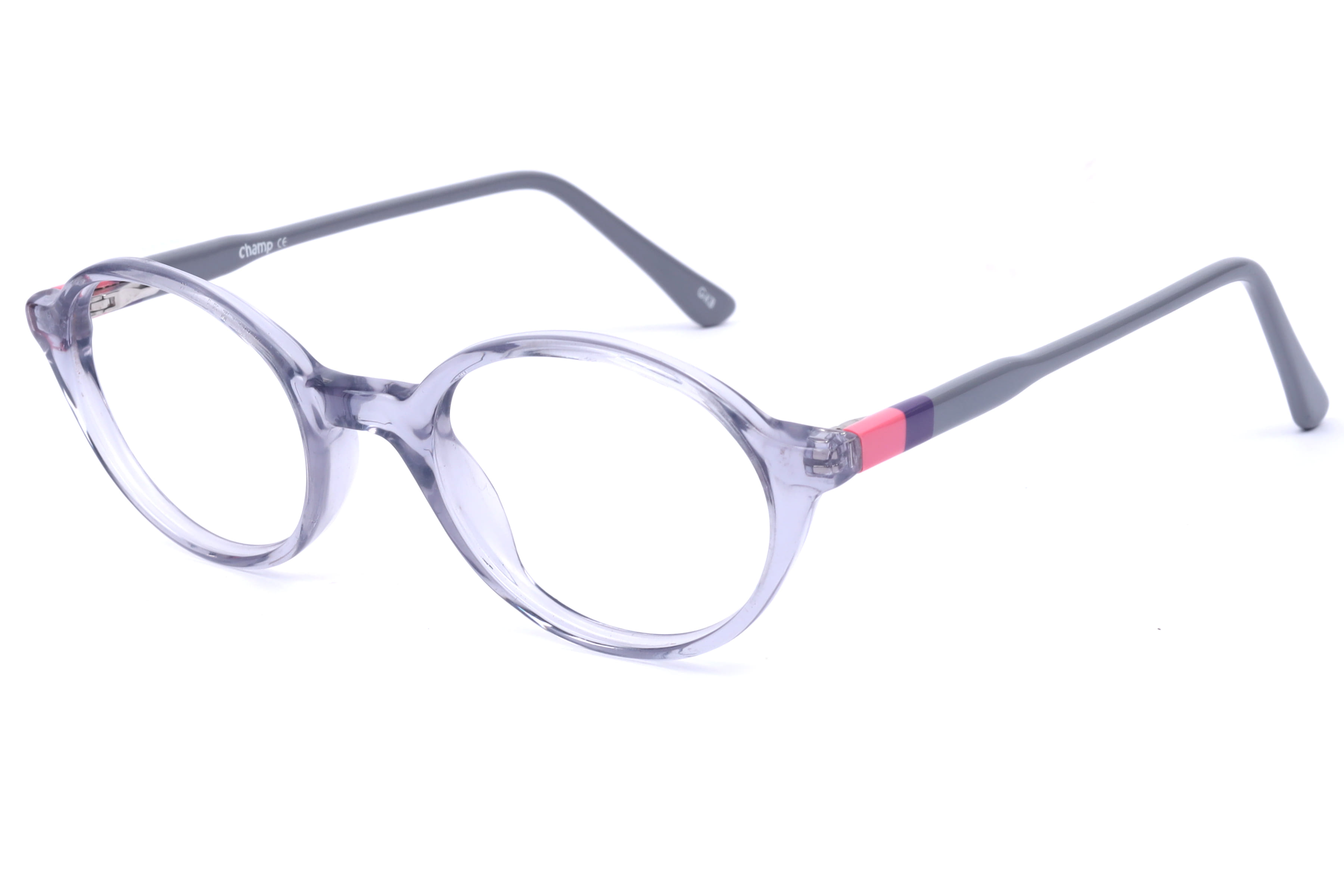 Inspira 4322 Frame Transparent Grey Kids Shell Shell Frame — Transparent Grey frame — view 1
