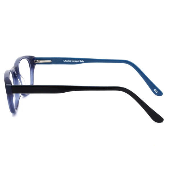 Champ 0319DE Frame Blue Kids Full Shell Frame — Blue frame — view 4