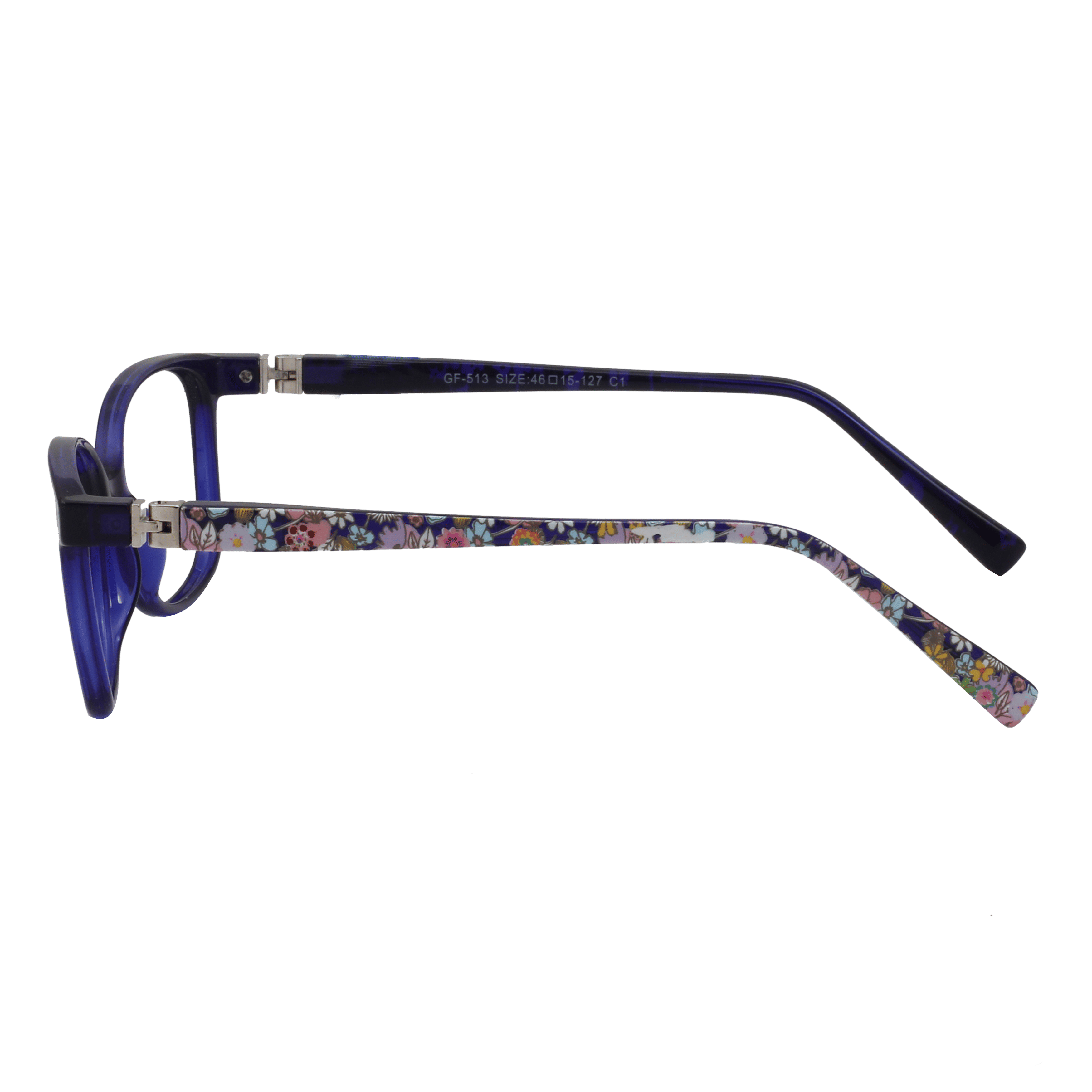 Champ GF-513 Frame Blue Kids Full Shell Frame — Blue frame — view 3