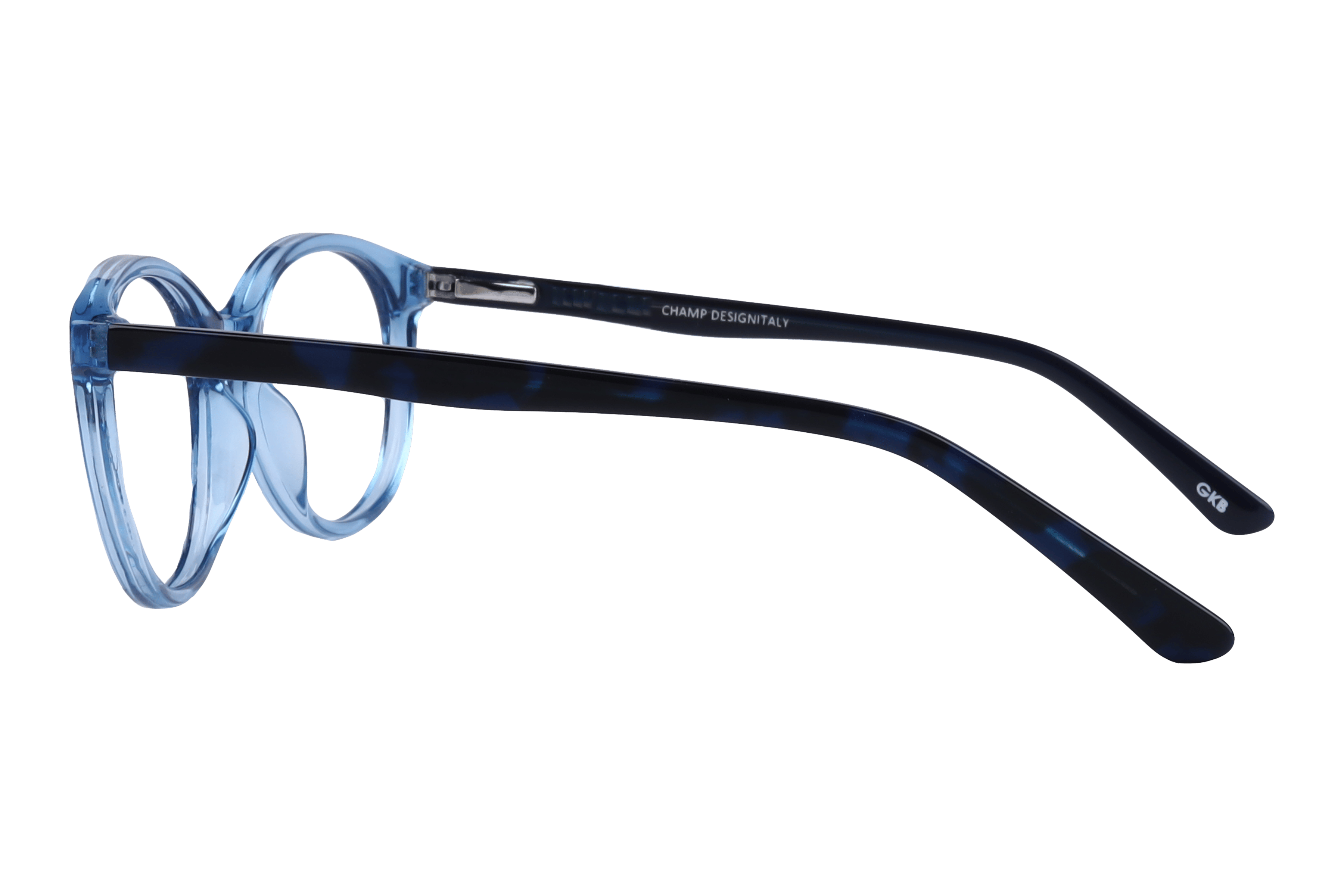 Champ ACT-605 Frame Blue Kids Full Shell Frame — Blue frame — view 3