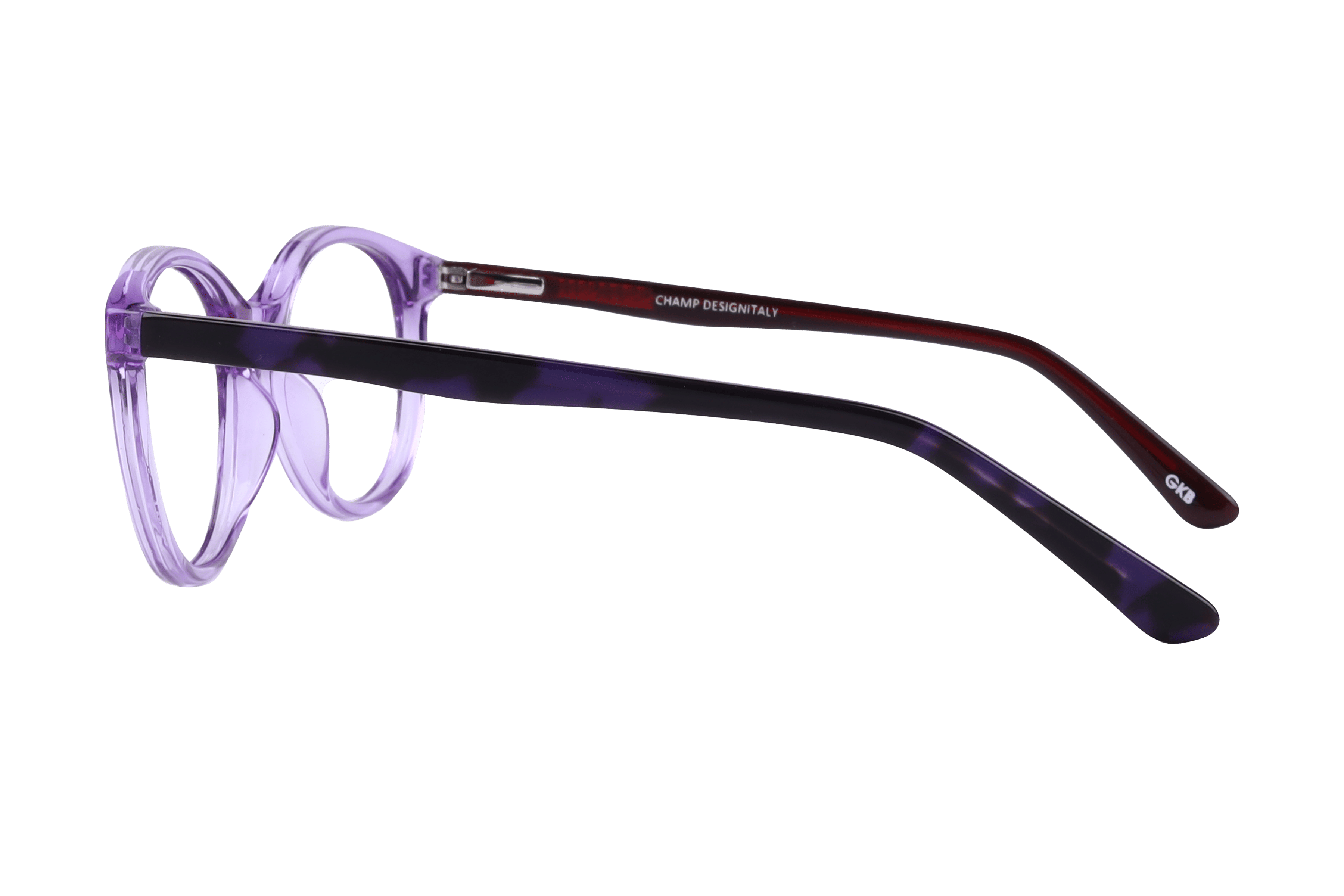 Champ ACT-605 Frame Purple Kids Full Shell Frame — Purple frame — view 3