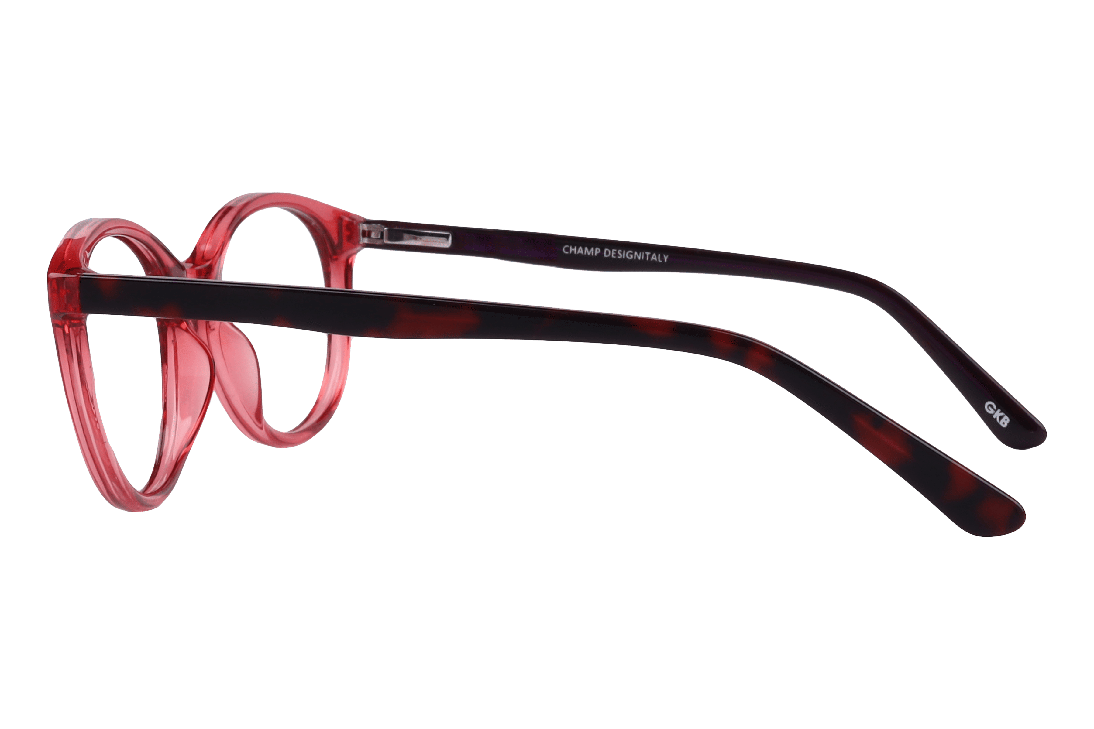 Champ ACT-605 Frame Maroon Kids Full Shell Frame — Maroon frame — view 3