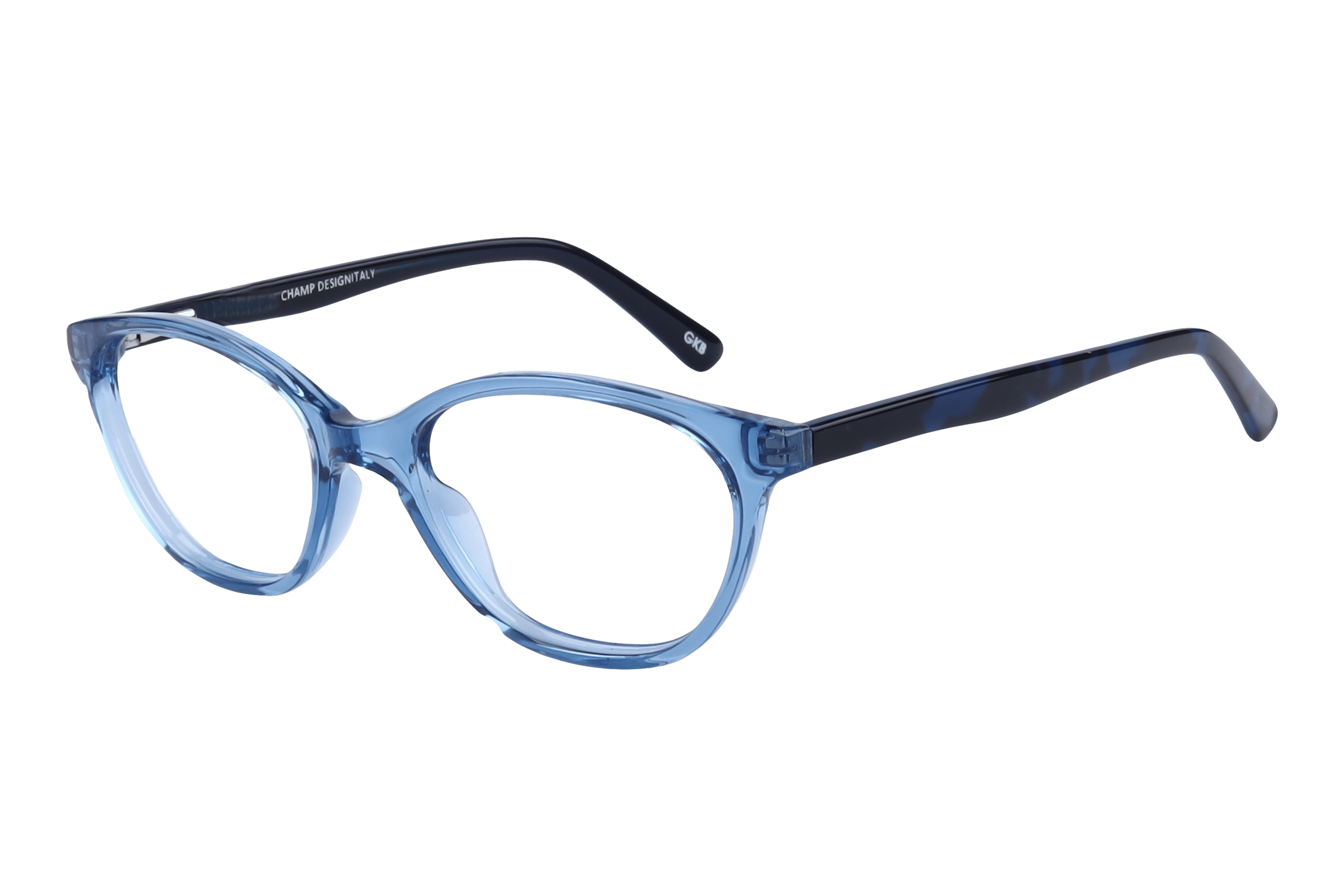Champ ACT-606 Frame Blue Kids Full Shell — Blue frame