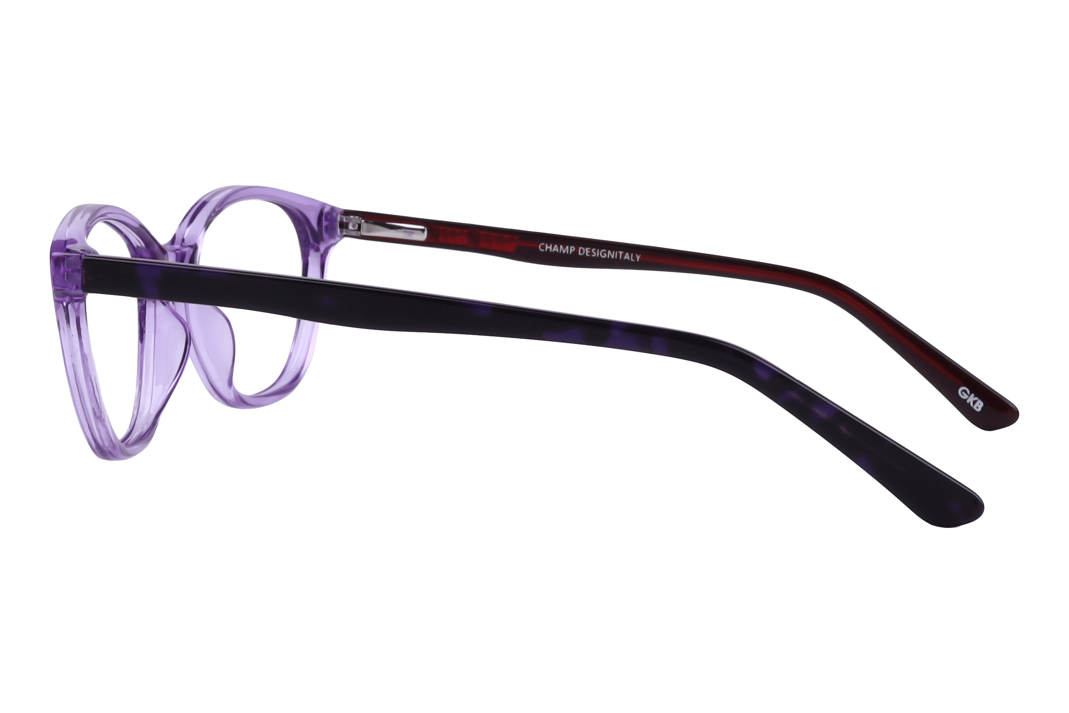 Champ ACT-606 Frame Purple Kids Full Shell Frame — view 3