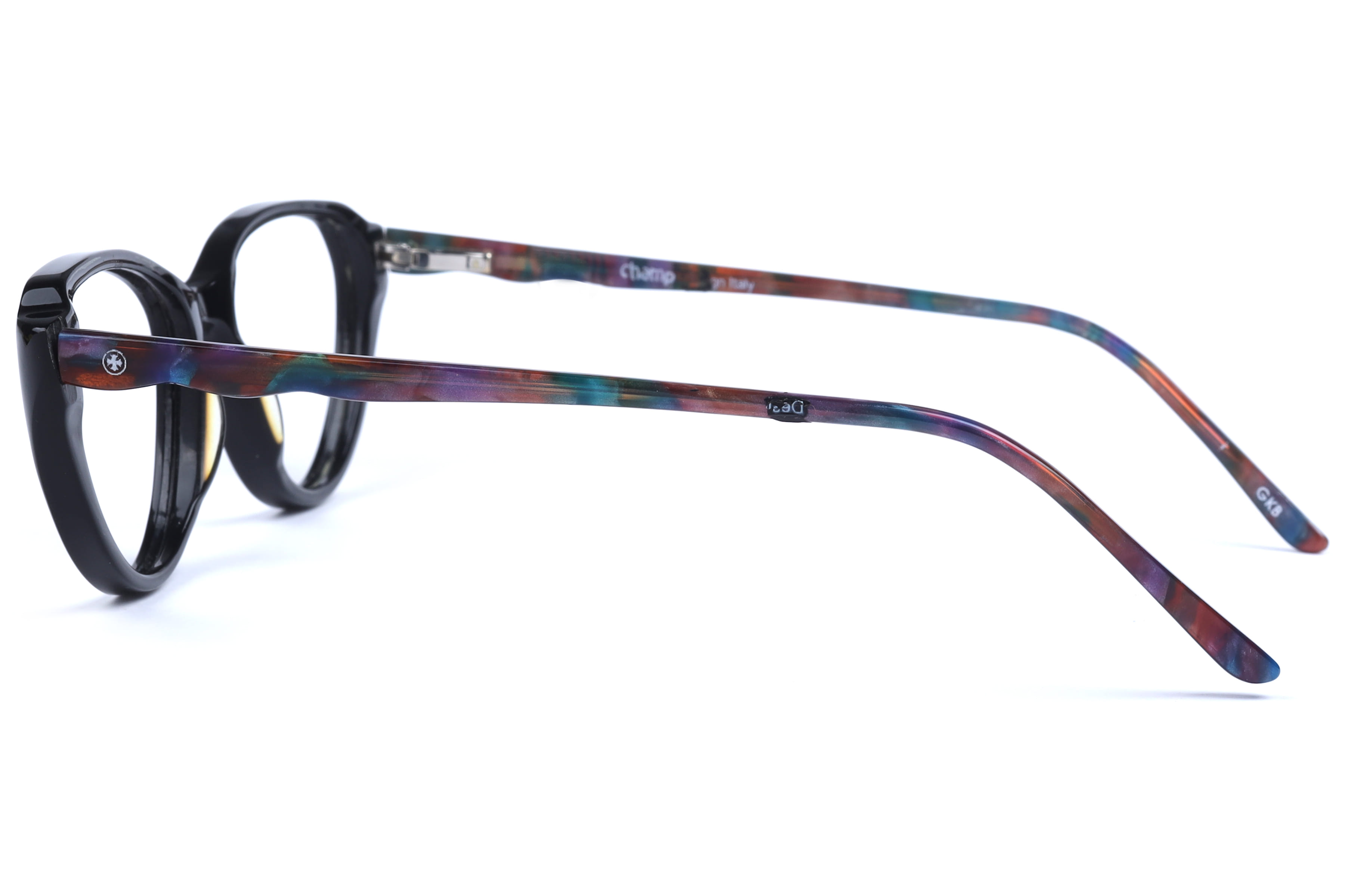 Champ 4318 Frame Black Kids Full Shell Frame — Black frame — view 3
