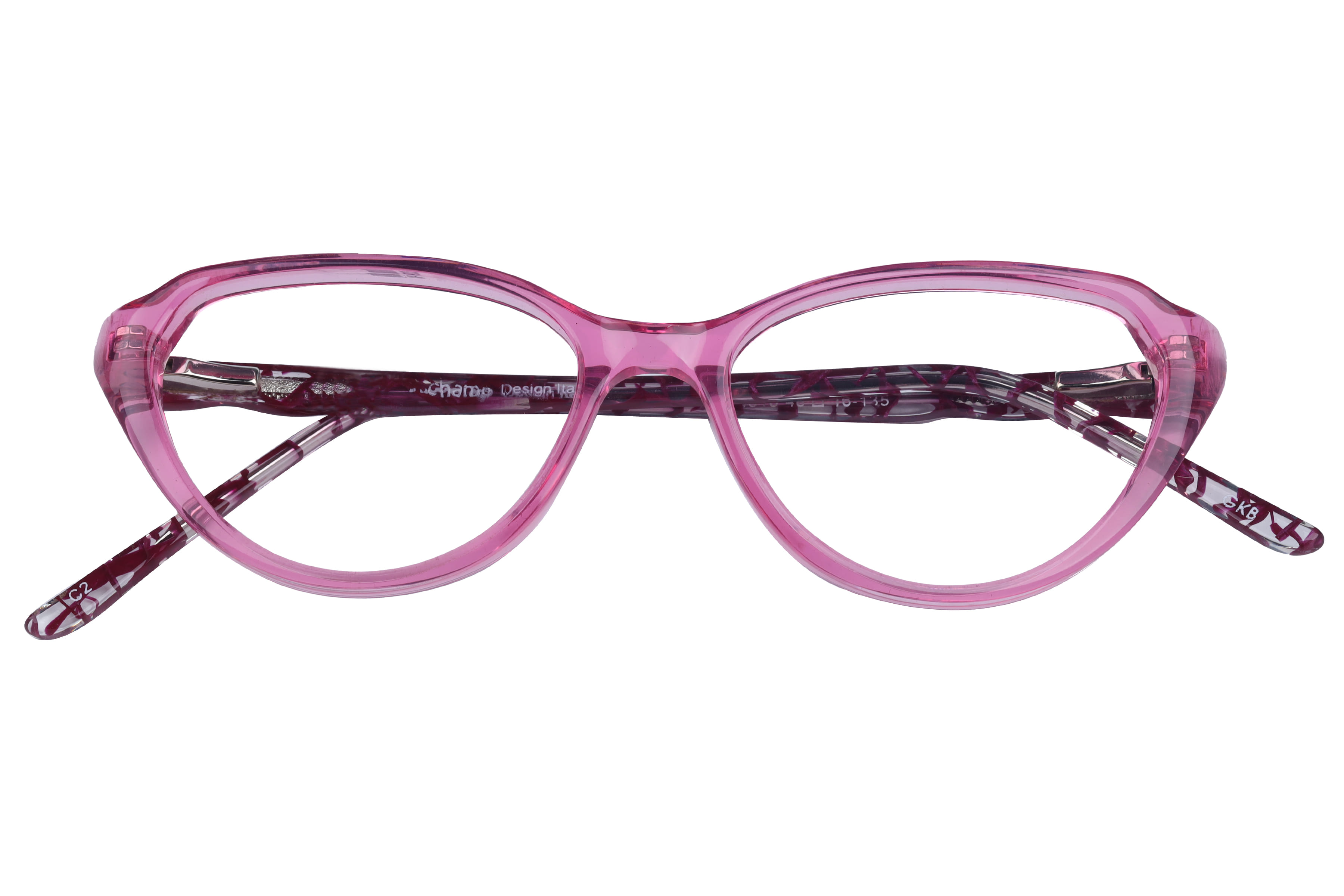 Champ 4318 Frame Pink Kids Full Shell Frame — Pink frame — view 4