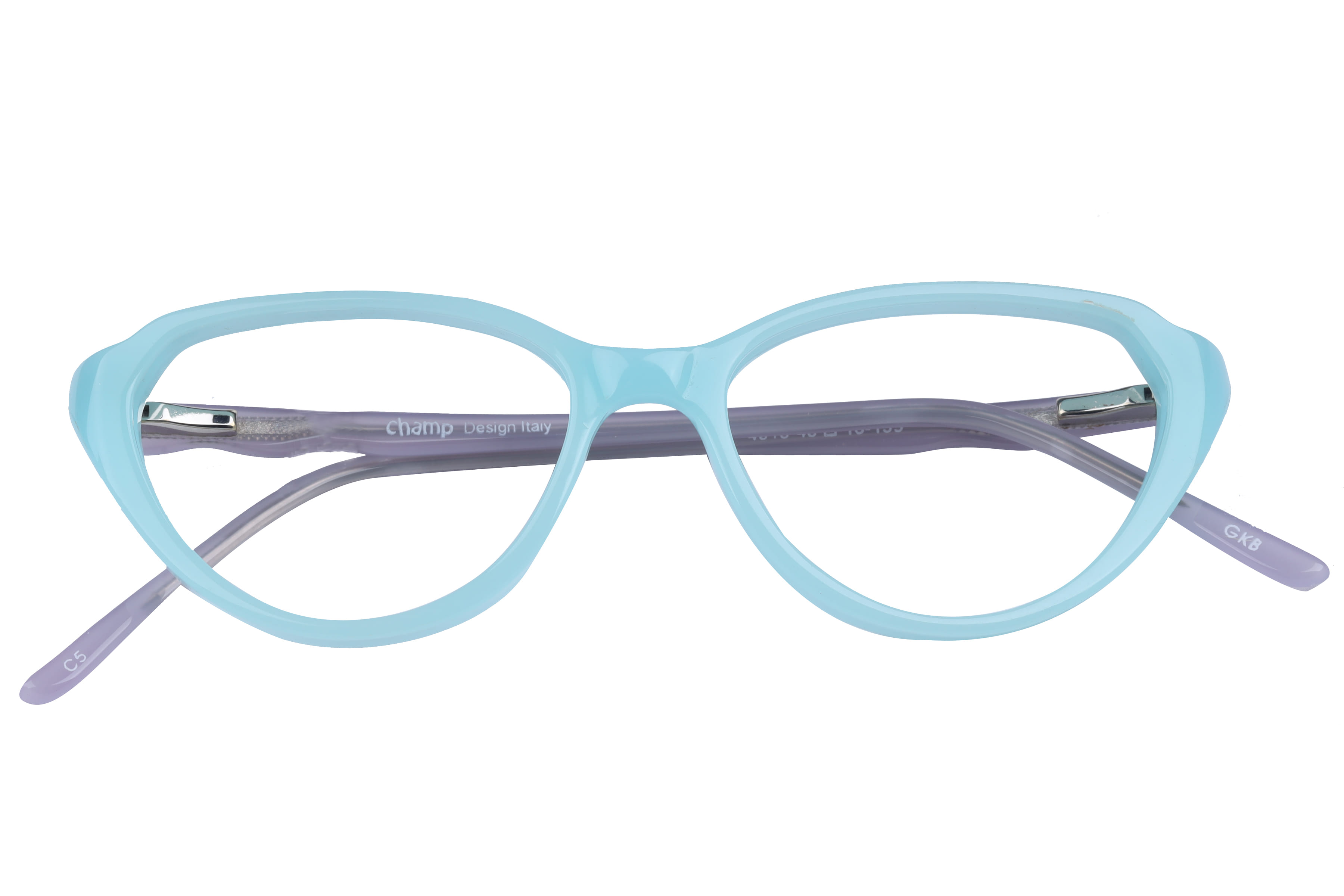 Champ 4318 Frame Sky Blue Kids Full Shell Frame — Sky Blue frame — view 4