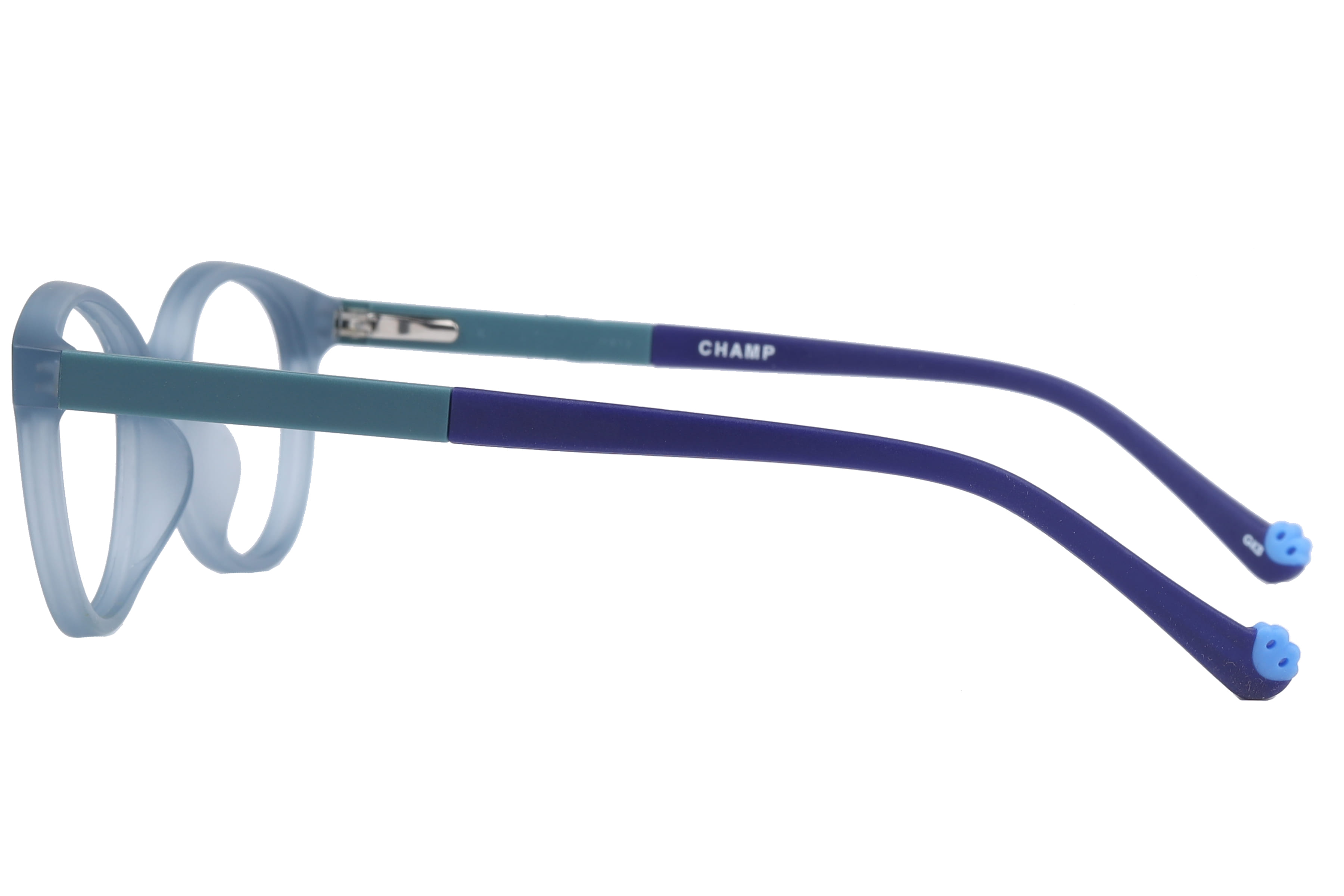 Champ ACT-620 Frame Matt Blue Kids Full Shell Frame — Matt Blue frame — view 3