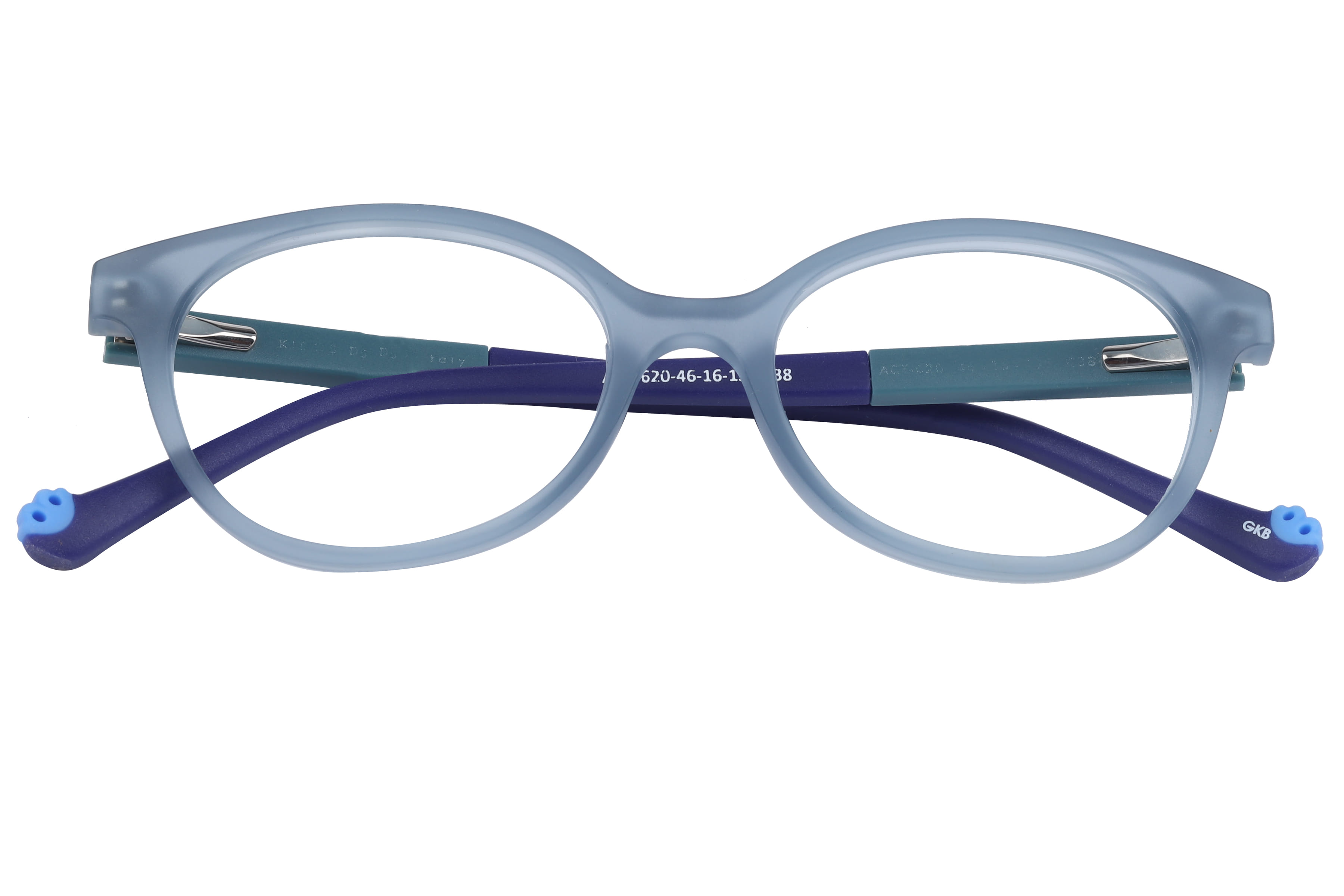 Champ ACT-620 Frame Matt Blue Kids Full Shell Frame — Matt Blue frame — view 4