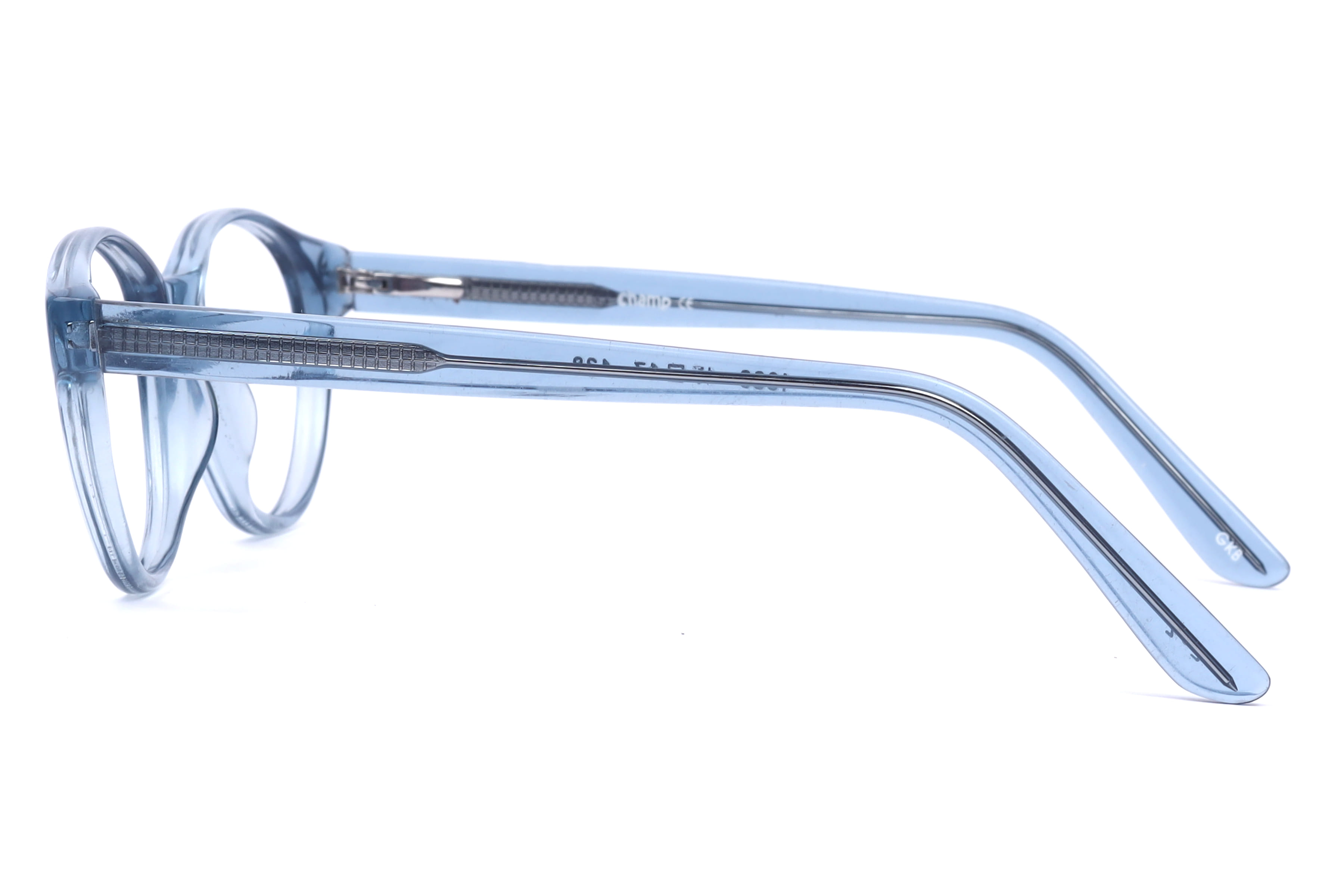Champ 4330 Frame Transparent Blue Kids Shell Shell Frame — Transparent Blue frame — view 2