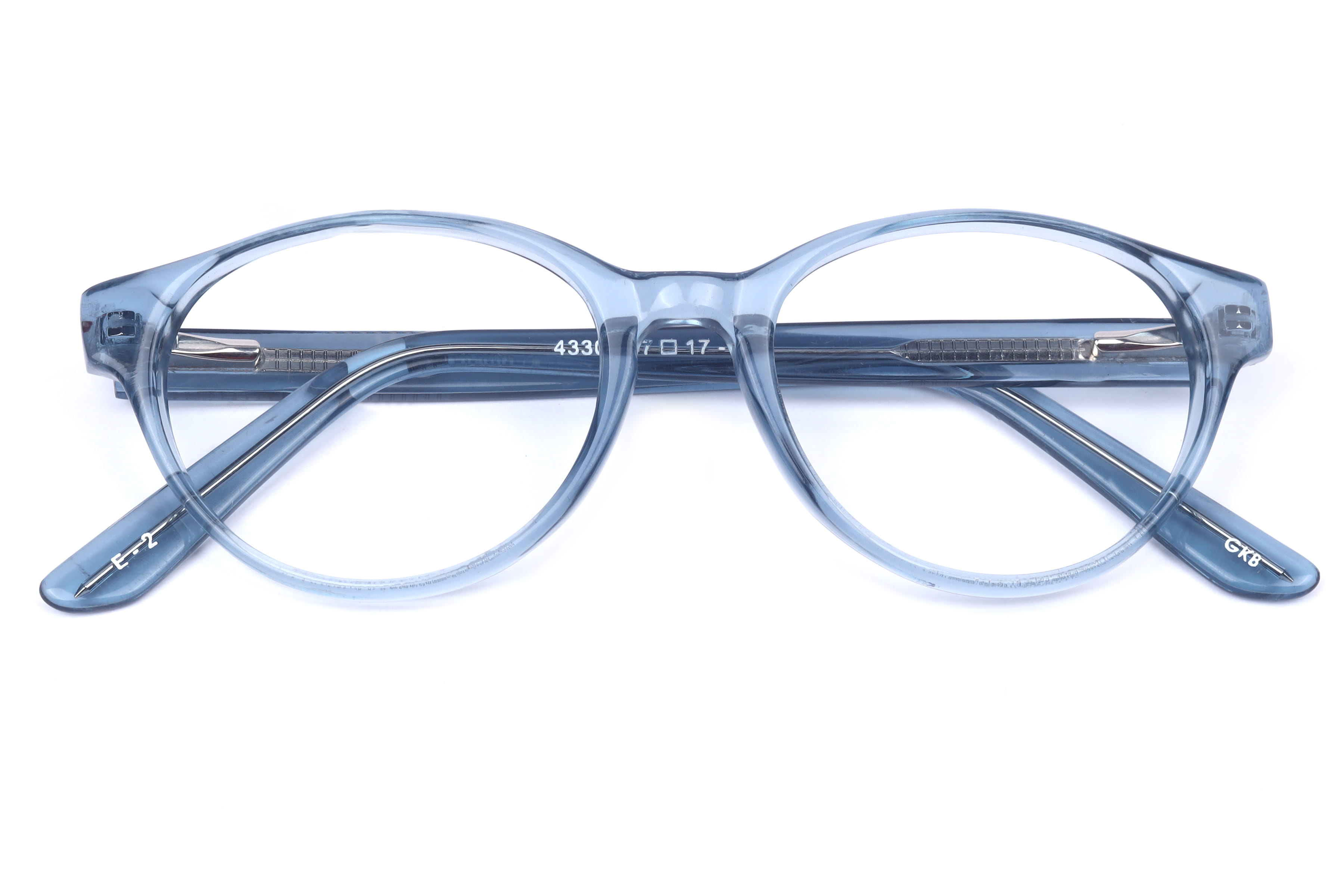 Champ 4330 Frame Transparent Blue Kids Shell Shell Frame — Transparent Blue frame — view 3