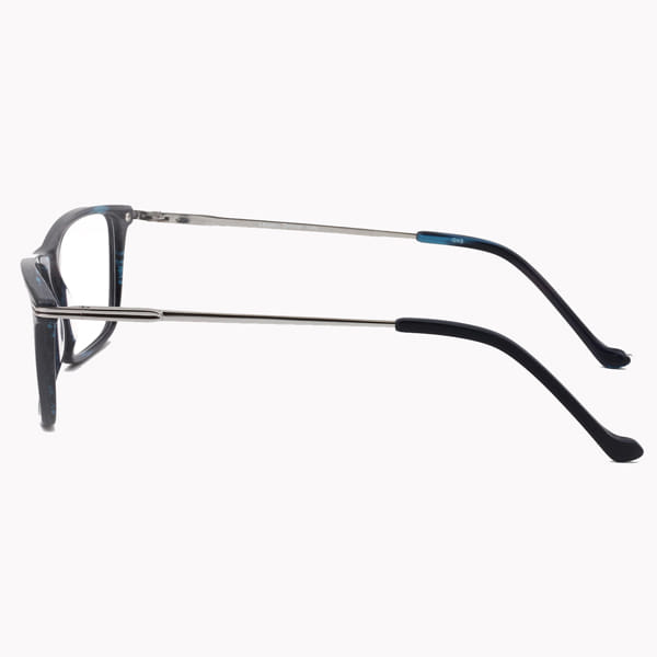Inspira 1017HK Frame Blue Male Full Metal Frame — Blue frame — view 4